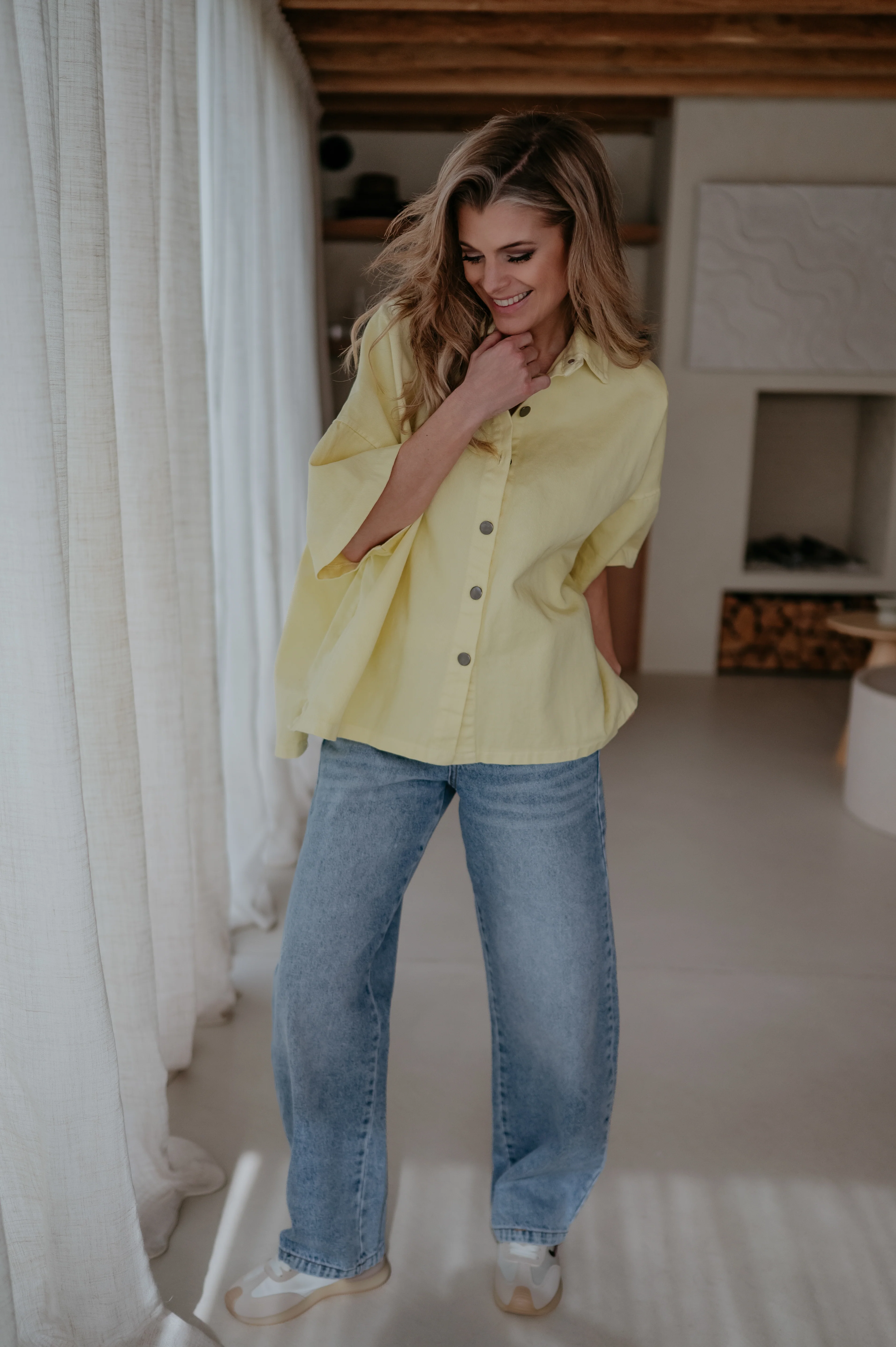 Bastone shirt I Yellow - Image 14