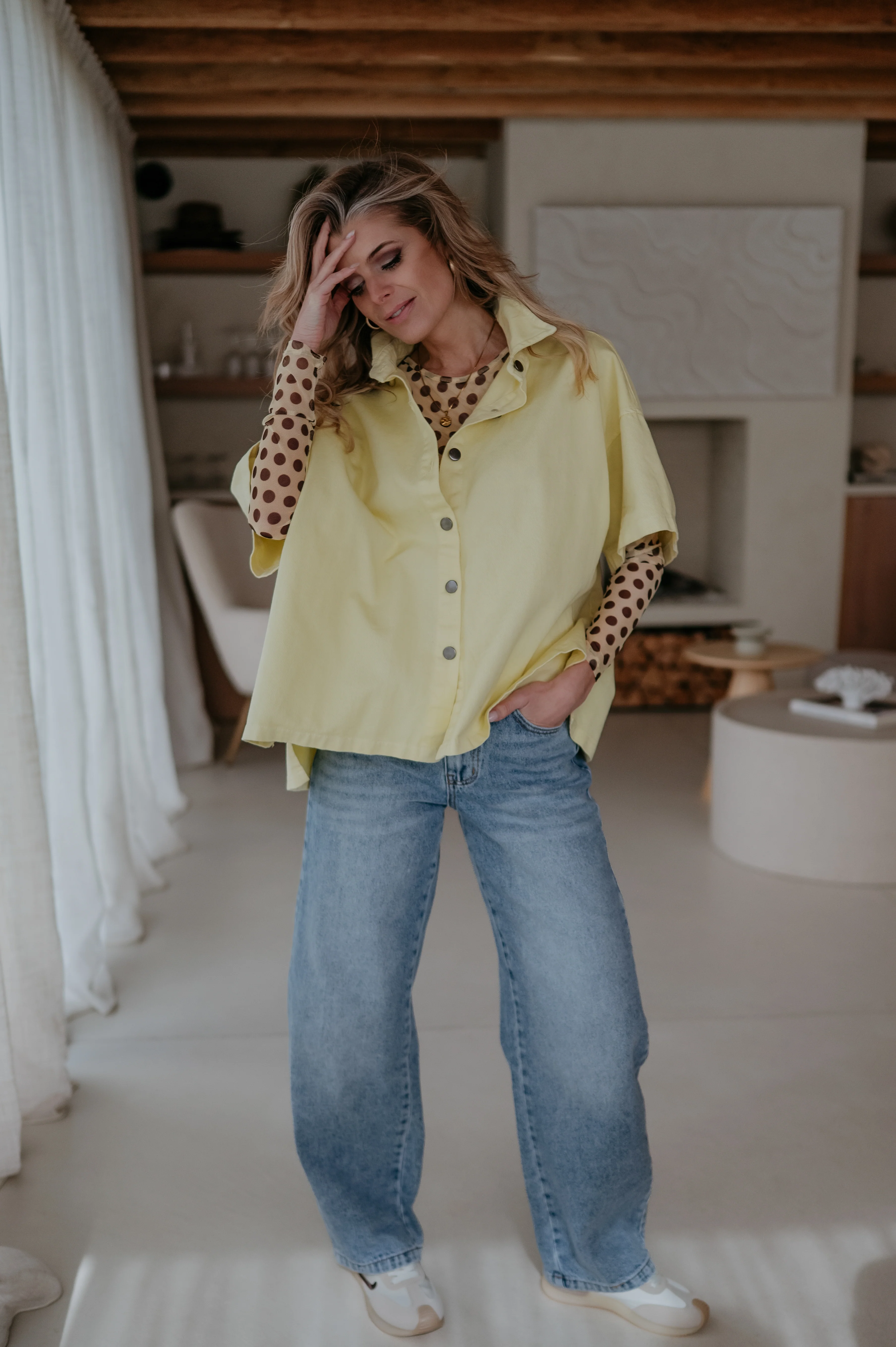 Bastone shirt I Yellow - Image 15