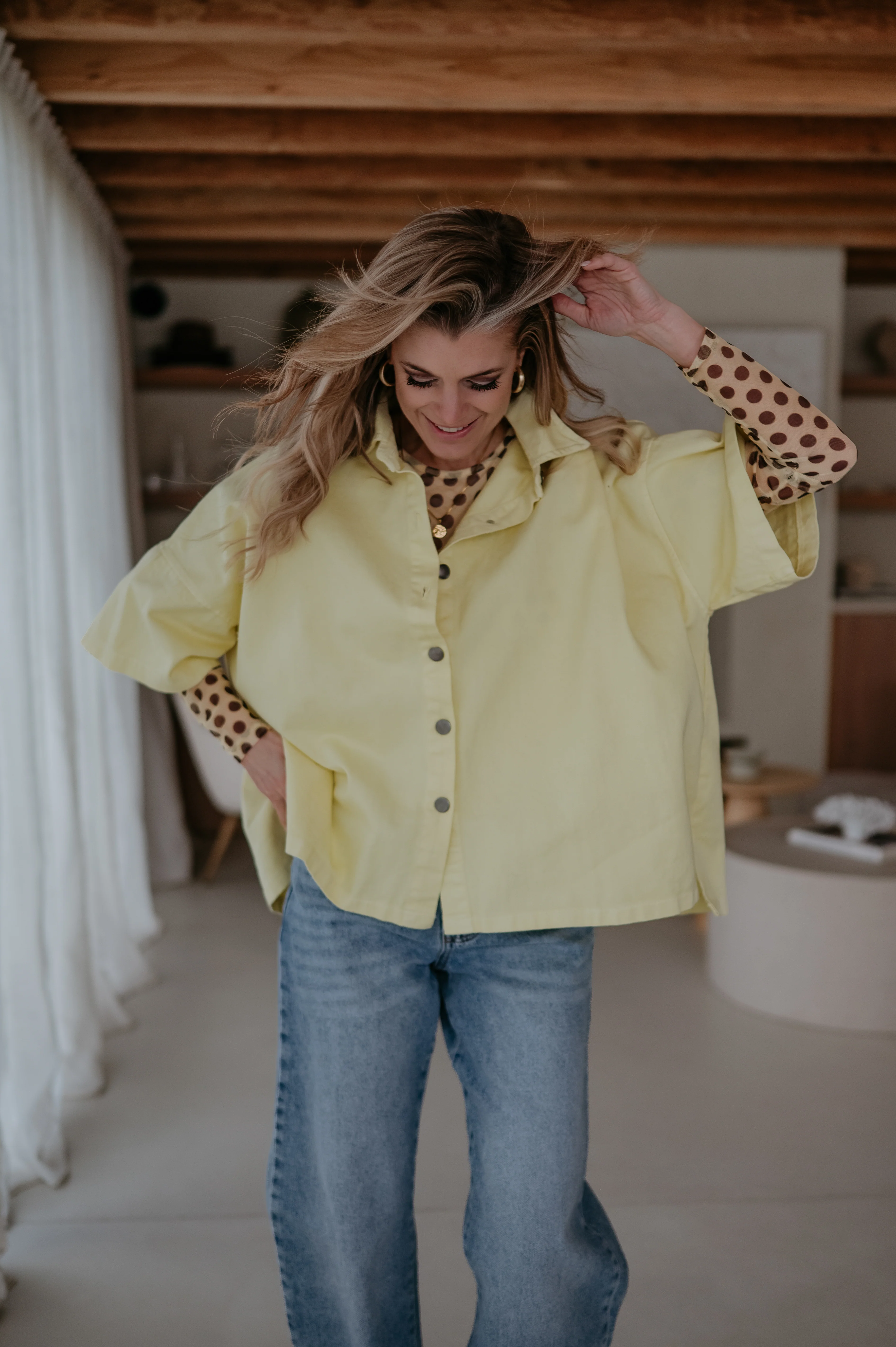 Bastone shirt I Yellow - Image 16