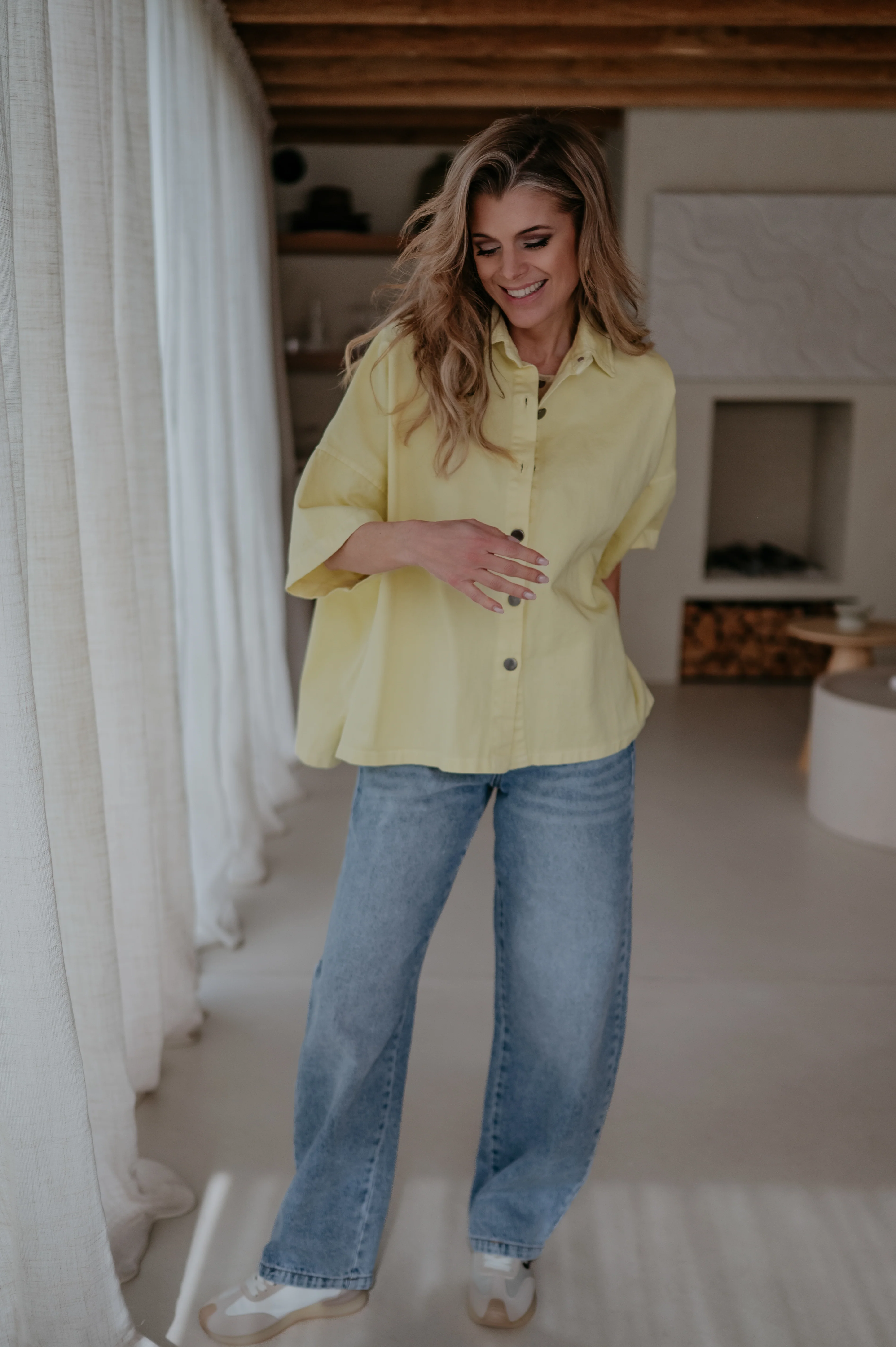 Bastone shirt I Yellow - Image 17