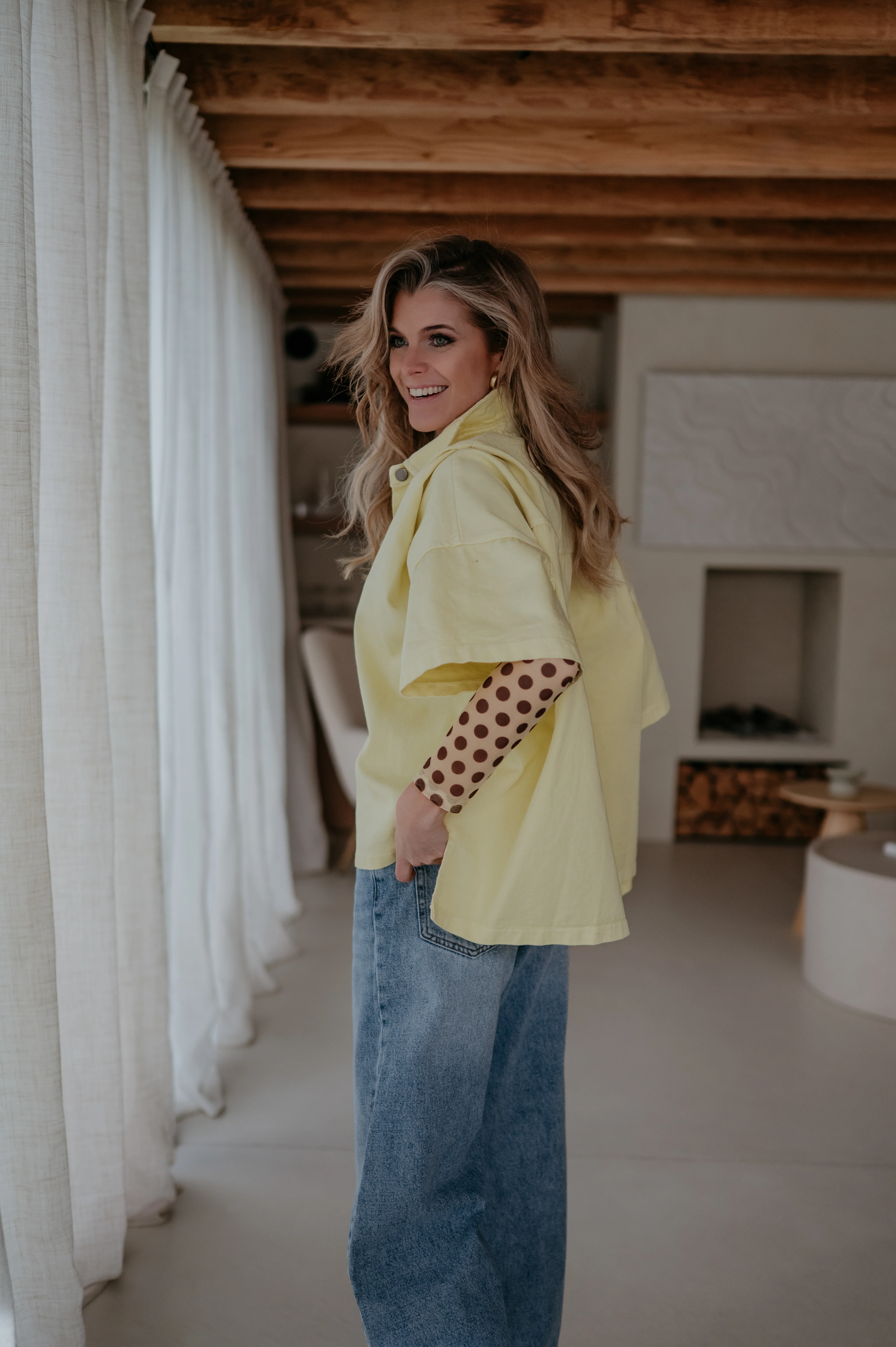 Bastone shirt I Yellow - Image 19