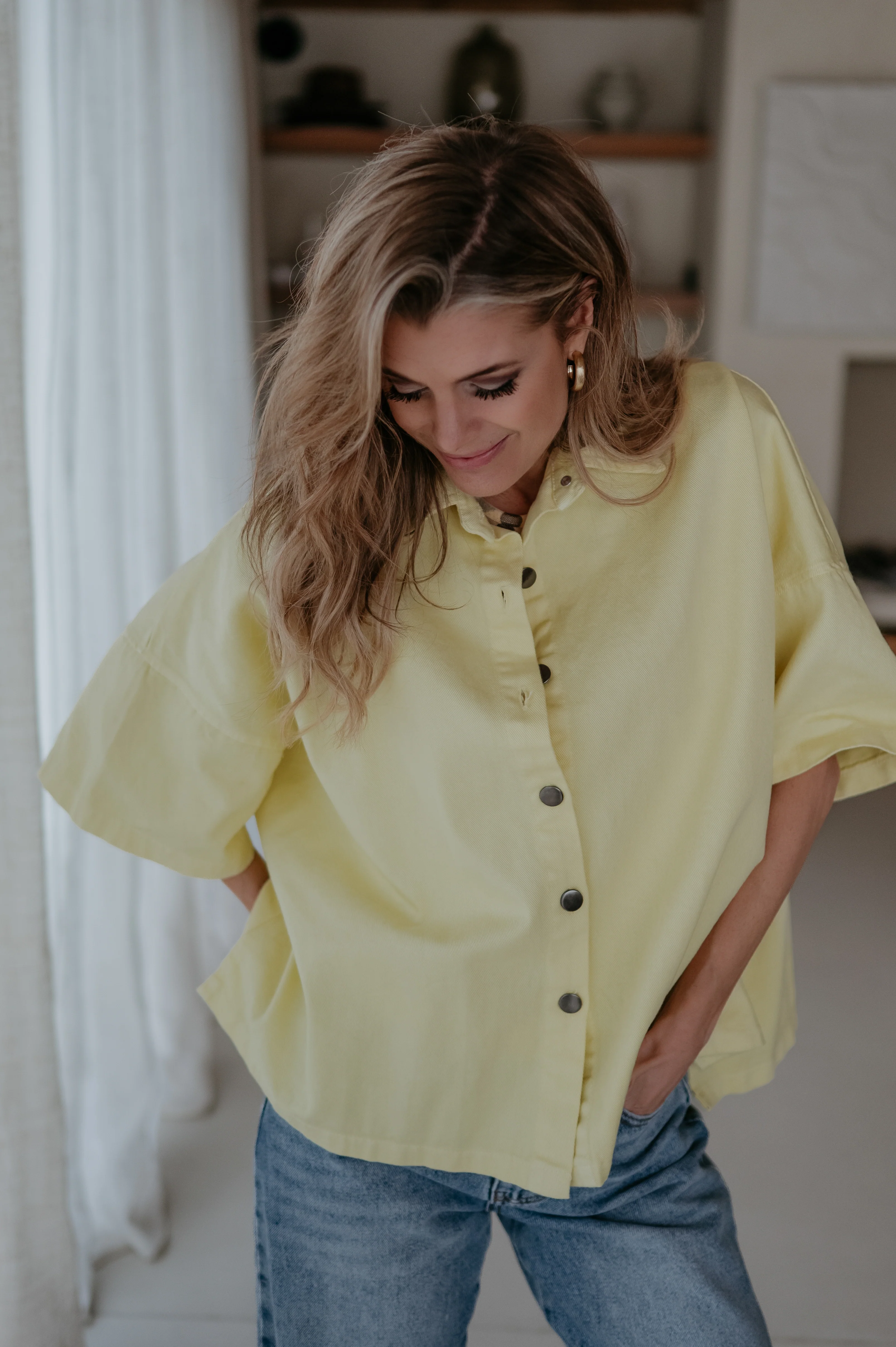 Bastone shirt I Yellow - Image 4