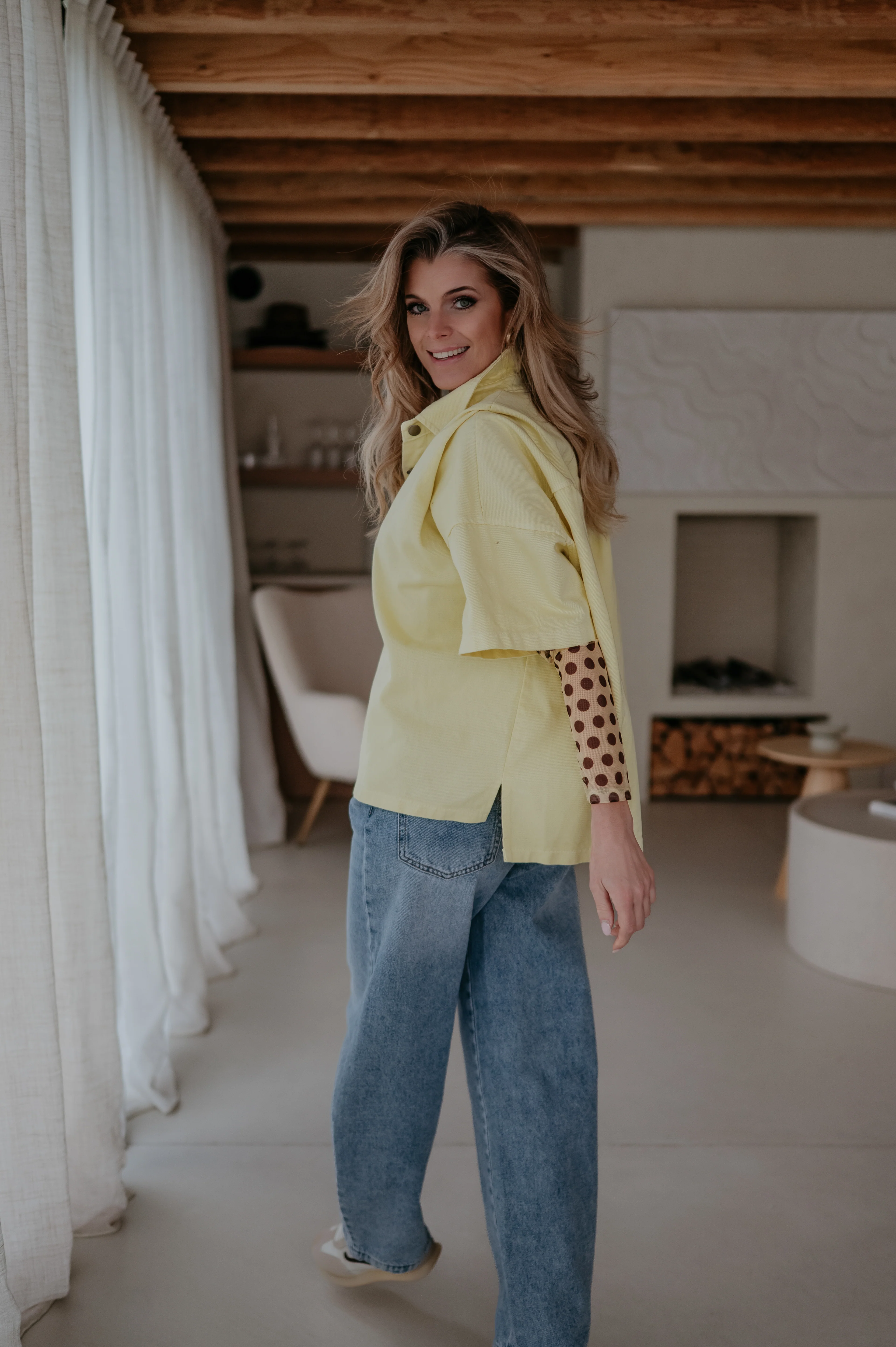 Bastone shirt I Yellow - Image 7