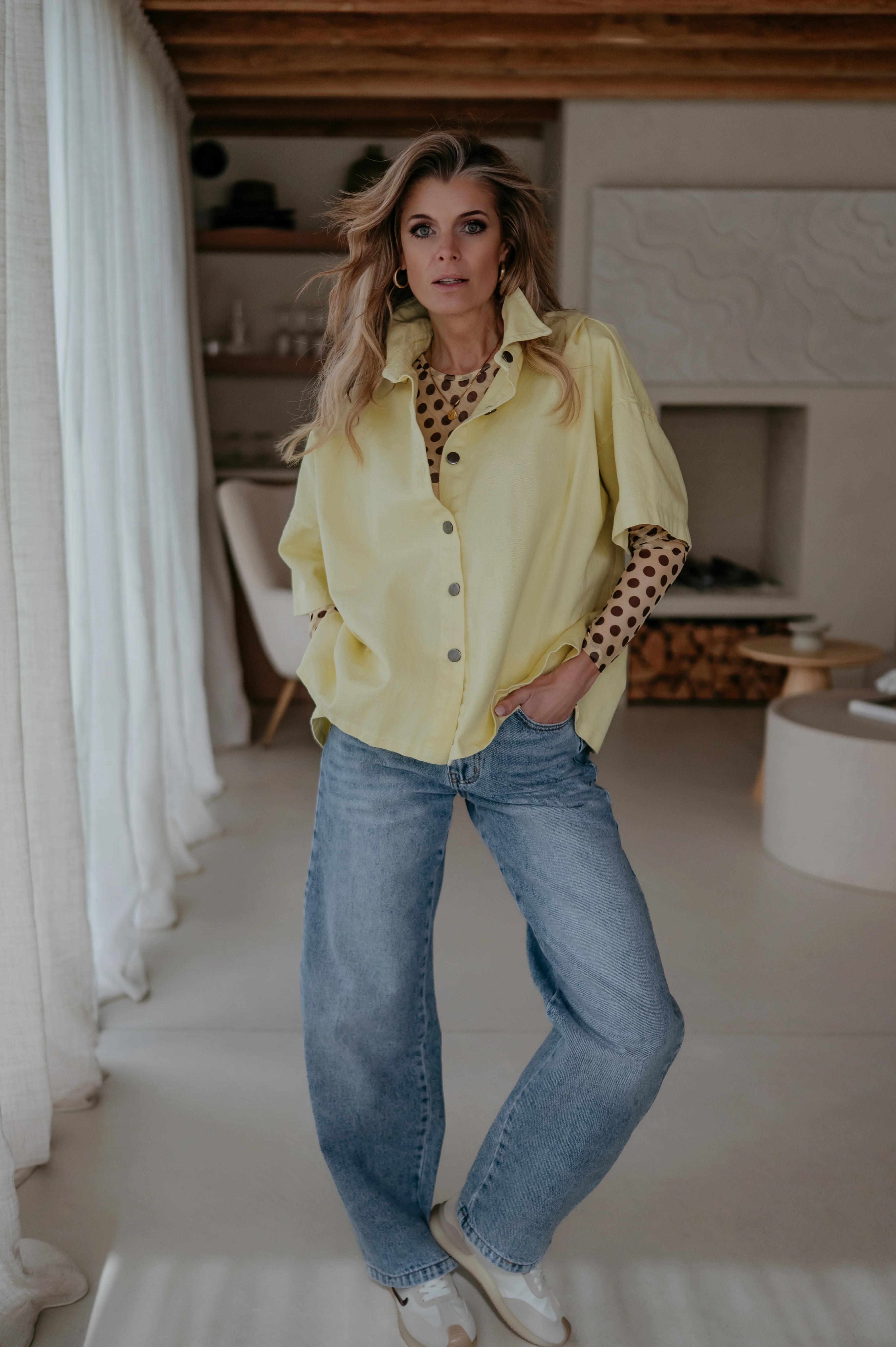 Bastone shirt I Yellow - Image 9