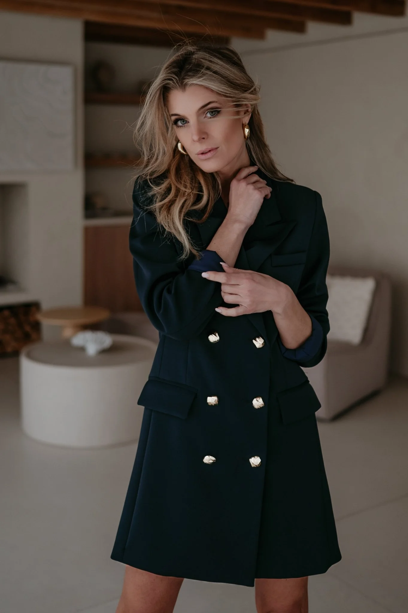 Beleando dress I Navy Blue - Image 8
