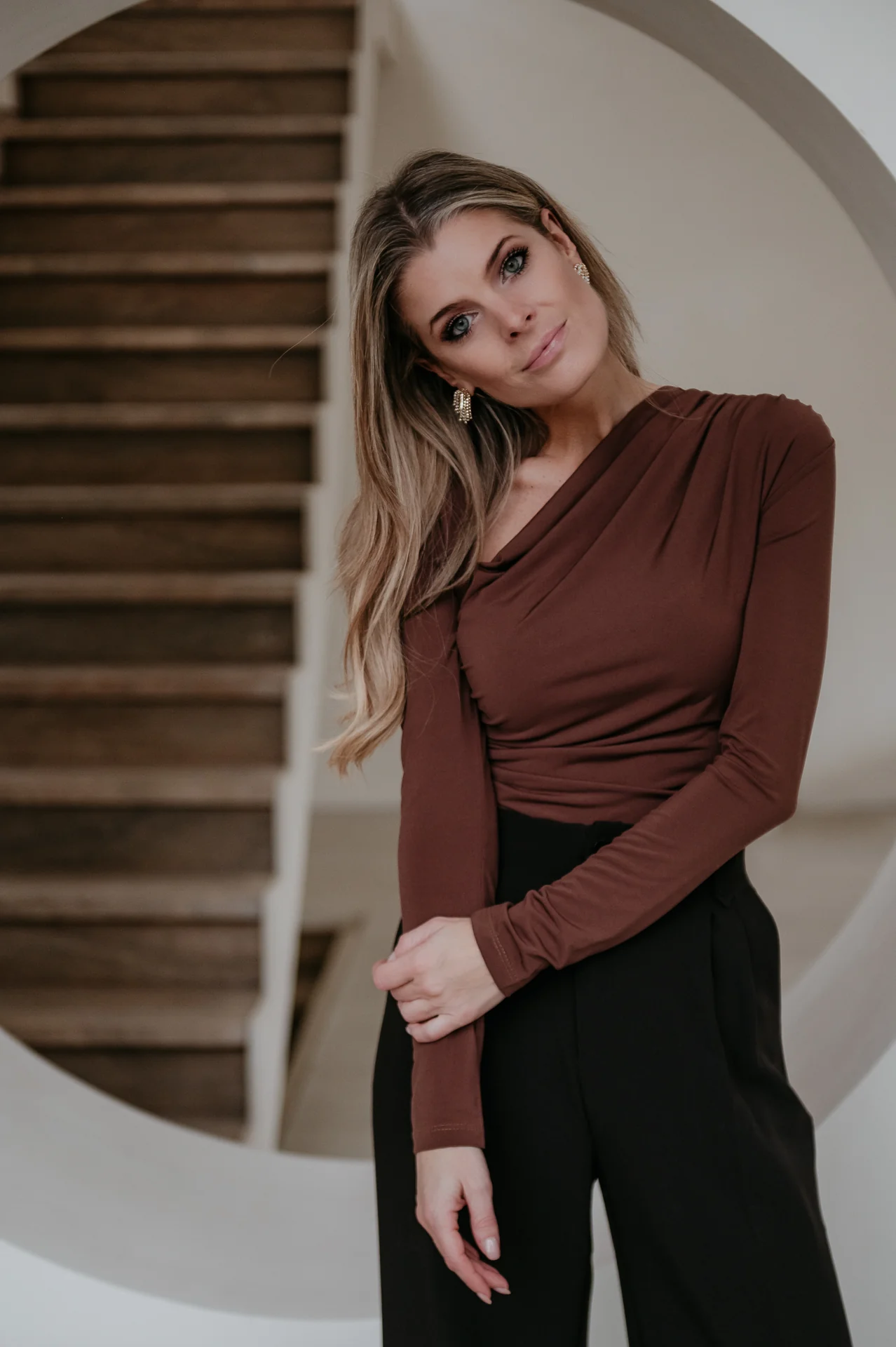 Benido top I Chocolate Brown - Image 3