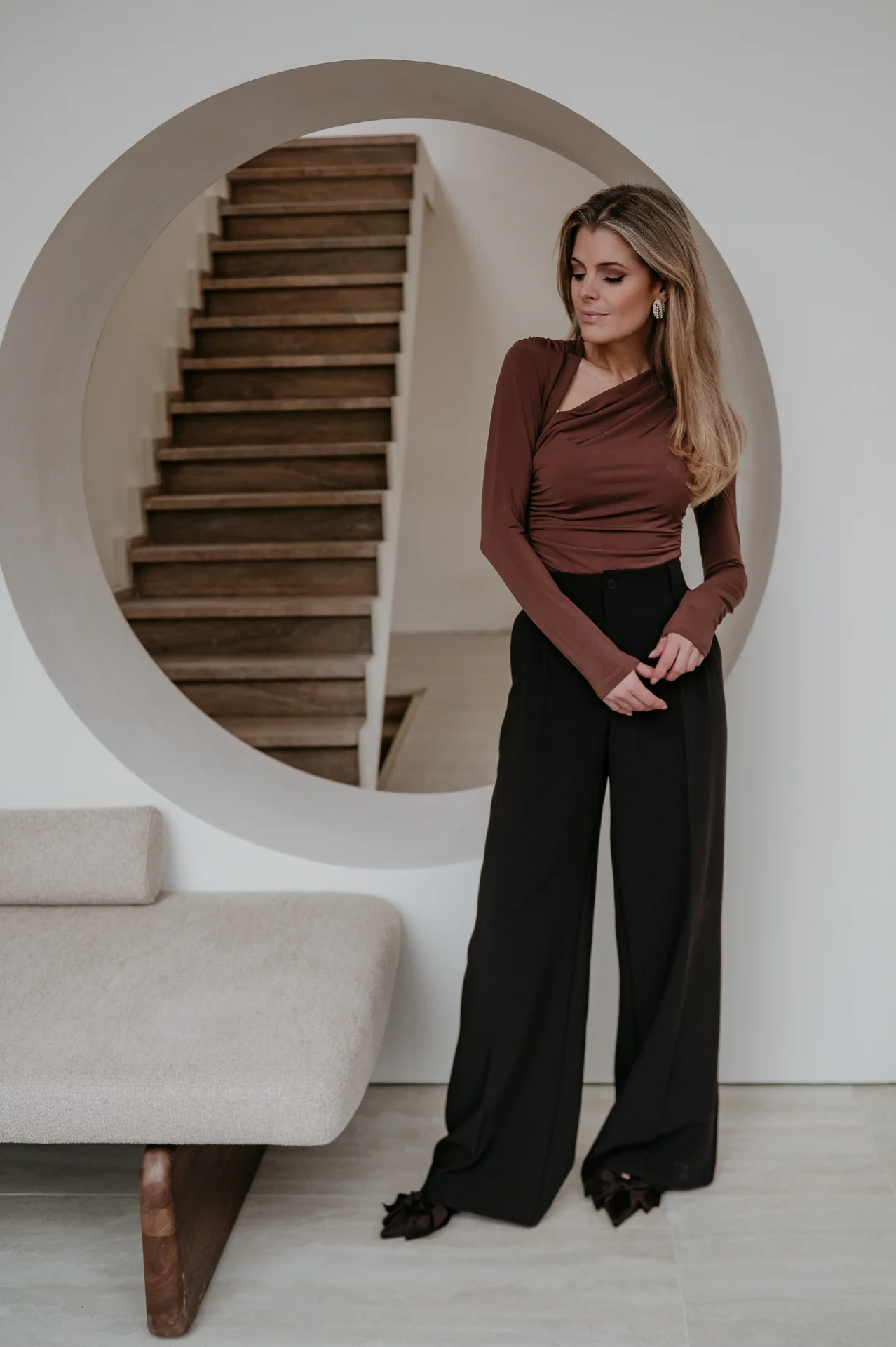 Benido top I Chocolate Brown - Image 5