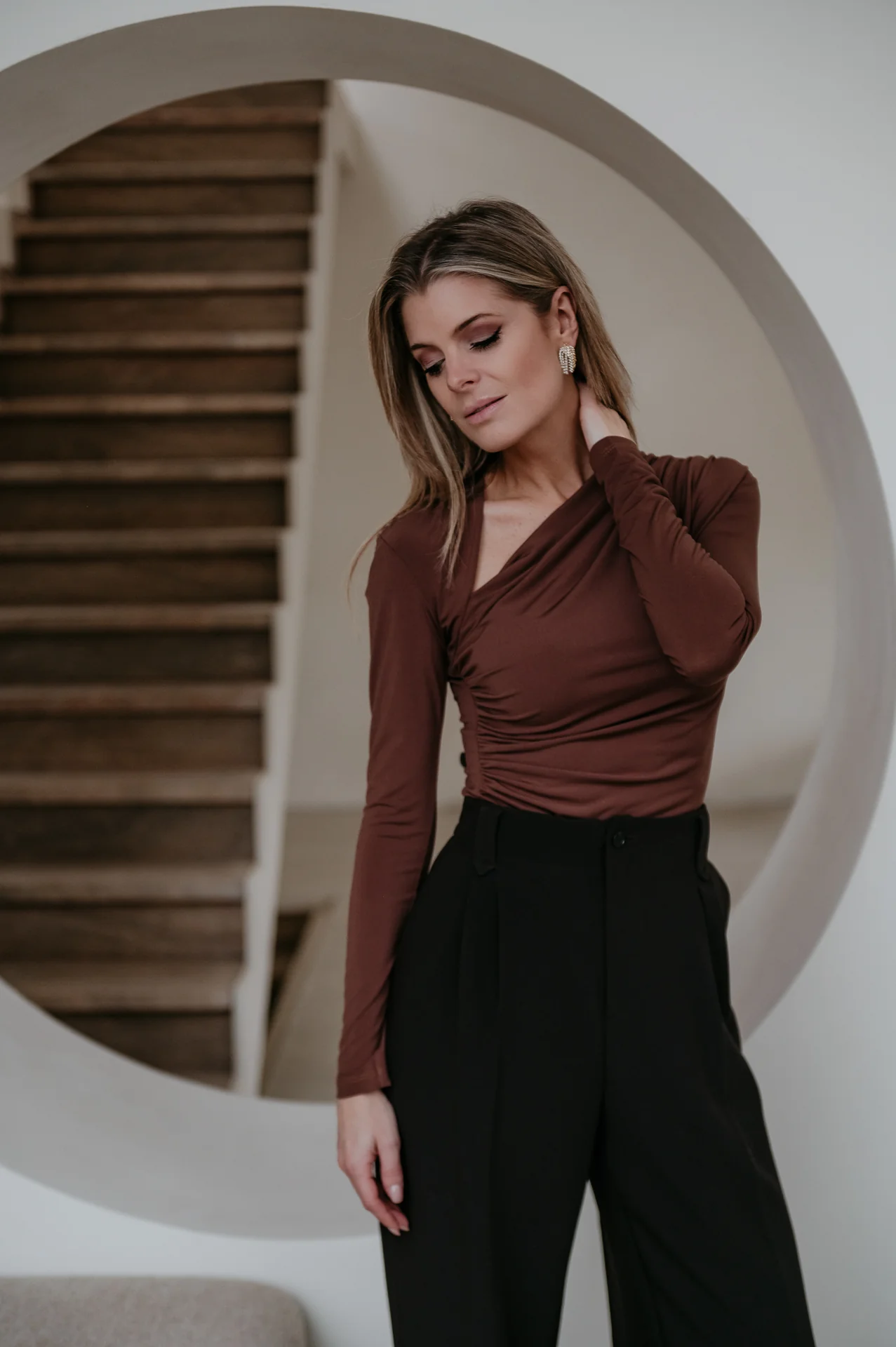 Benido top I Chocolate Brown - Image 6