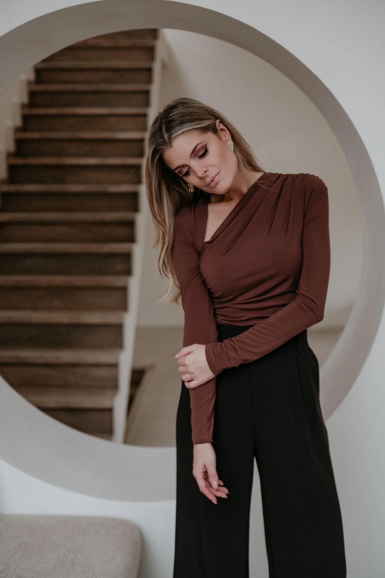 Benido top I Chocolate Brown - Image 7