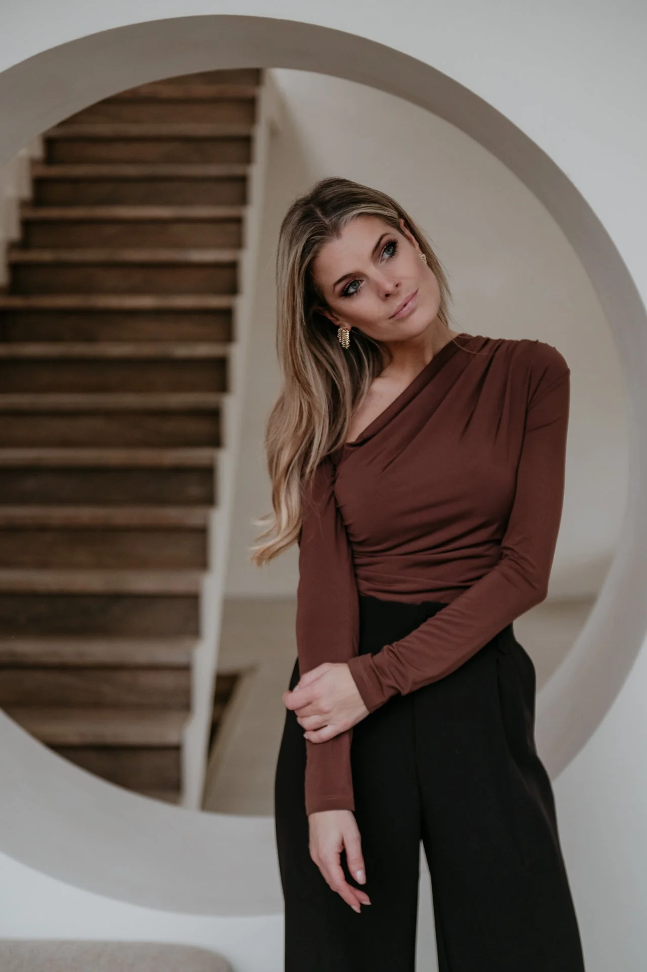 Benido top I Chocolate Brown - Image 9