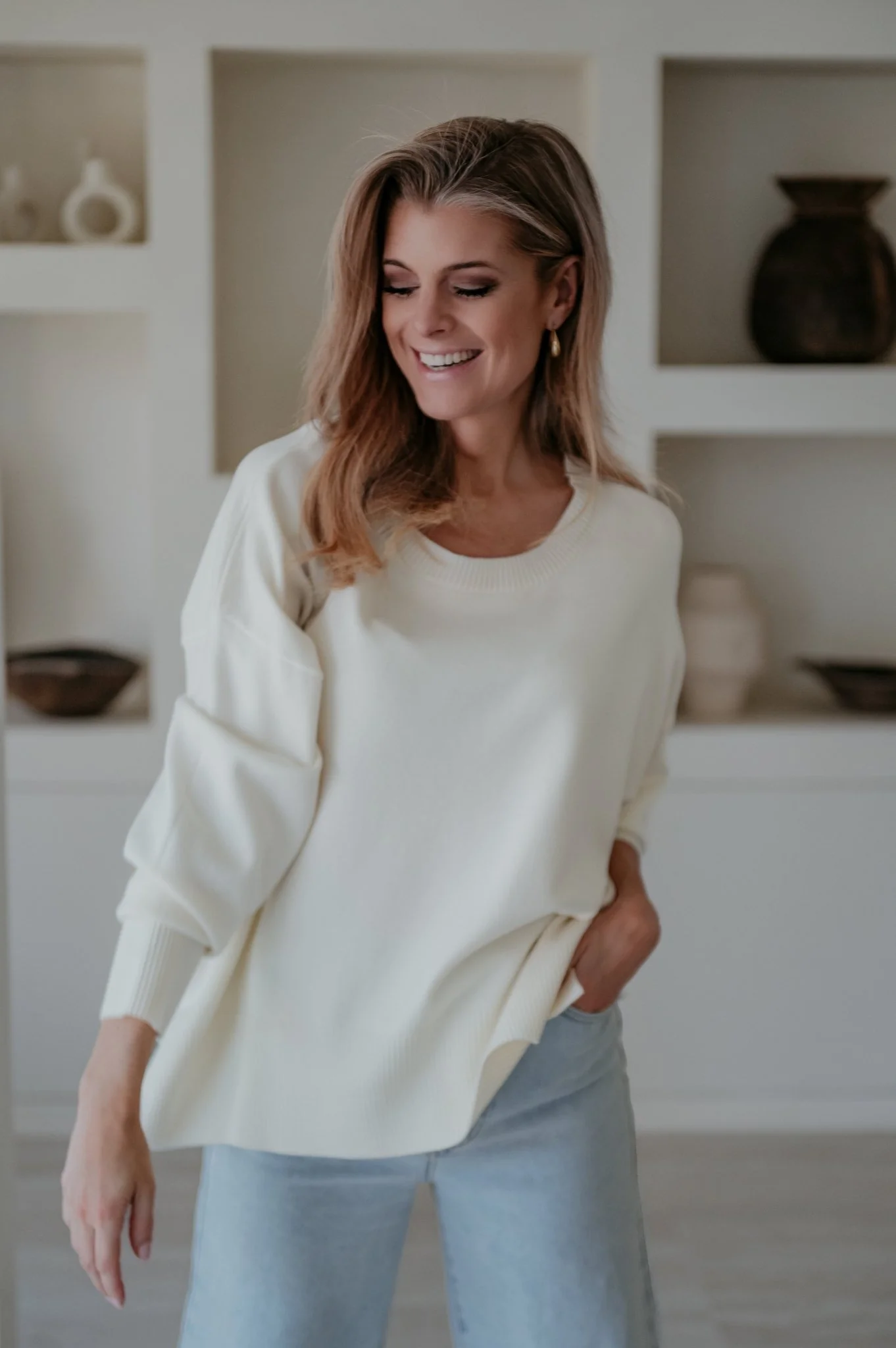 Bevuni knit I Ecru - Image 6