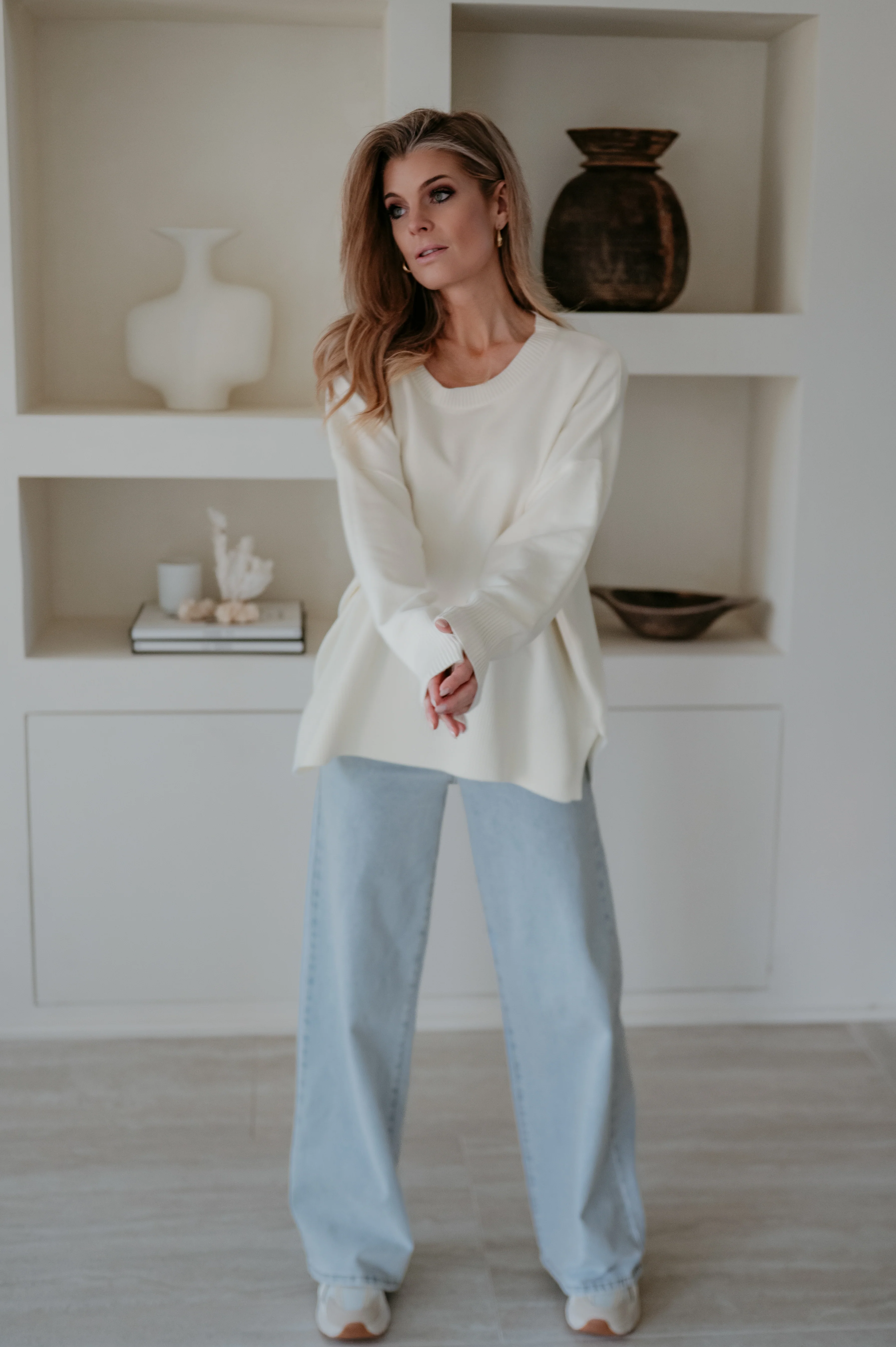 Bevuni knit I Ecru - Image 7