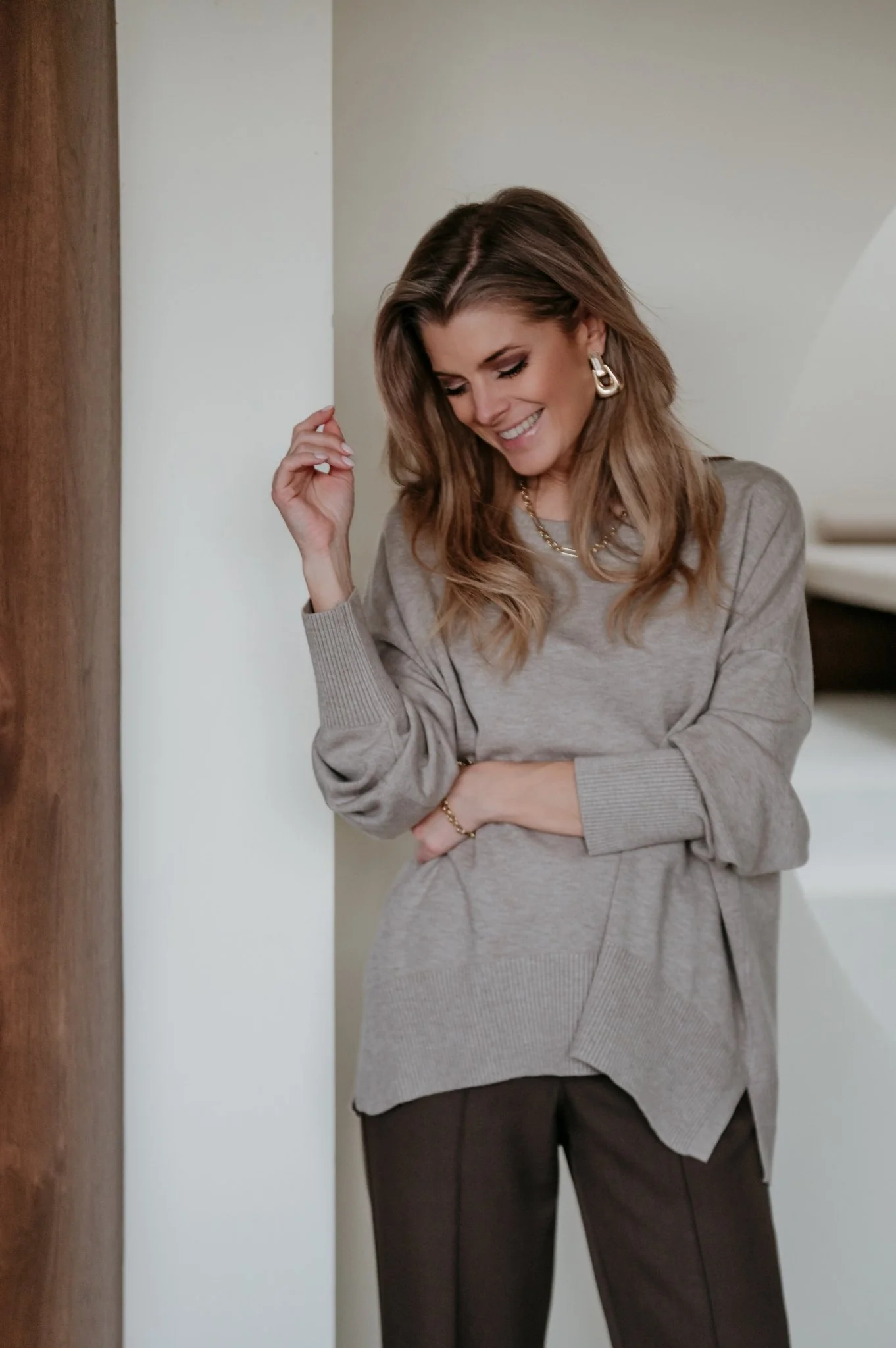 Bevuni knit I Taupe