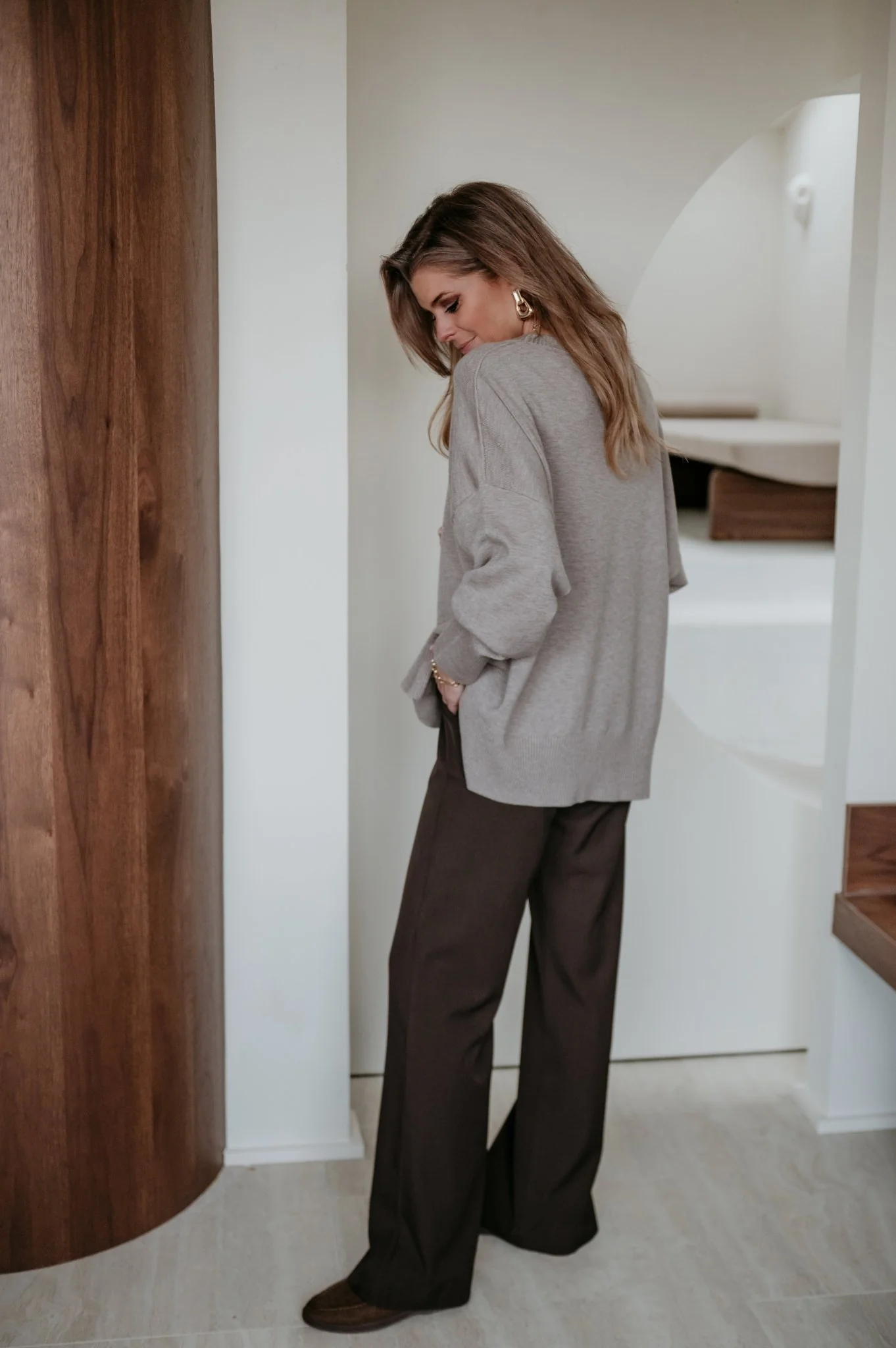 Bevuni knit I Taupe - Image 14