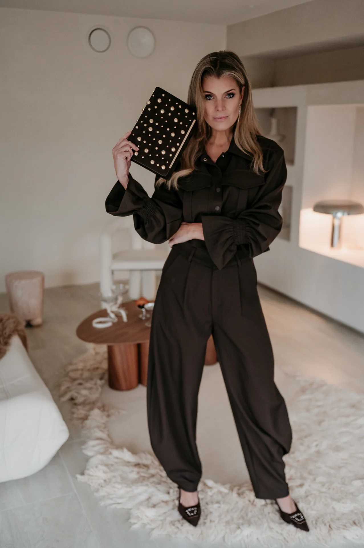 Bidosi jacket I Chocolate Brown - Image 17