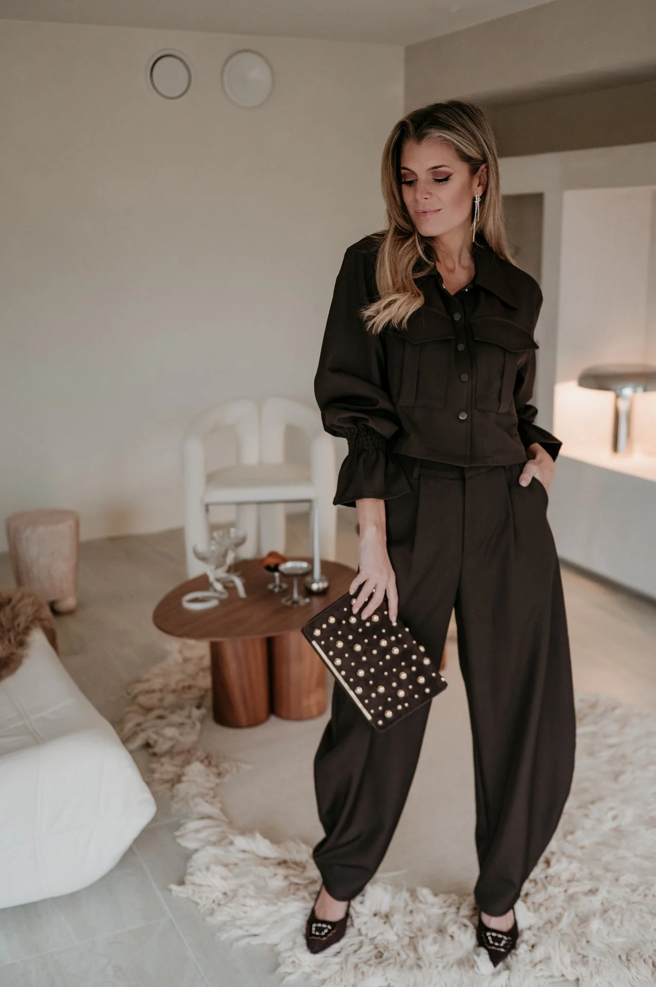 Bidosi jacket I Chocolate Brown - Image 6
