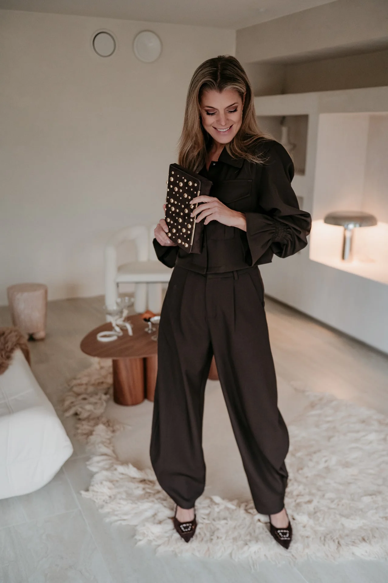 Bidosi jacket I Chocolate Brown - Image 9