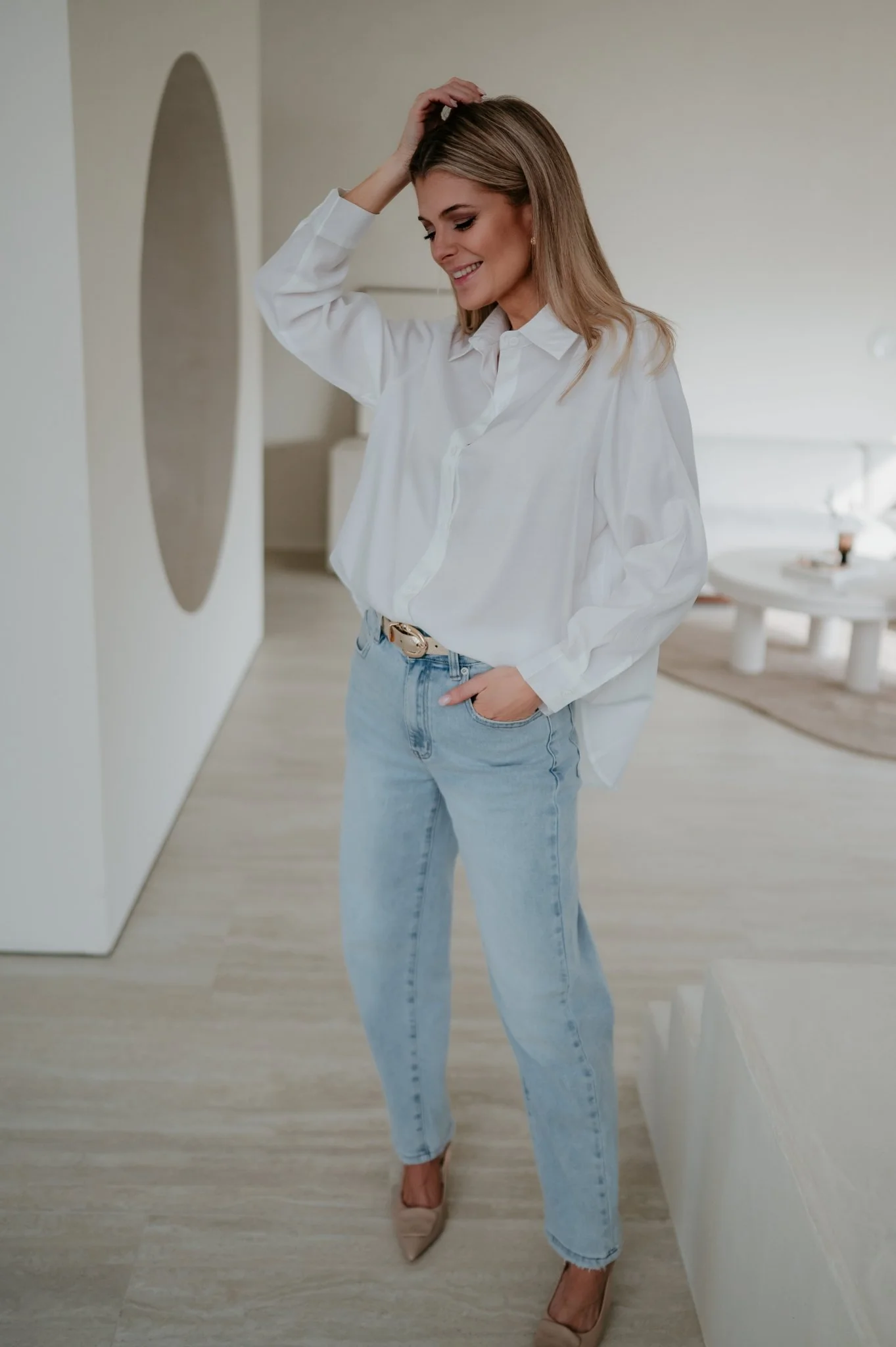 Bileni shirt I White - Image 14