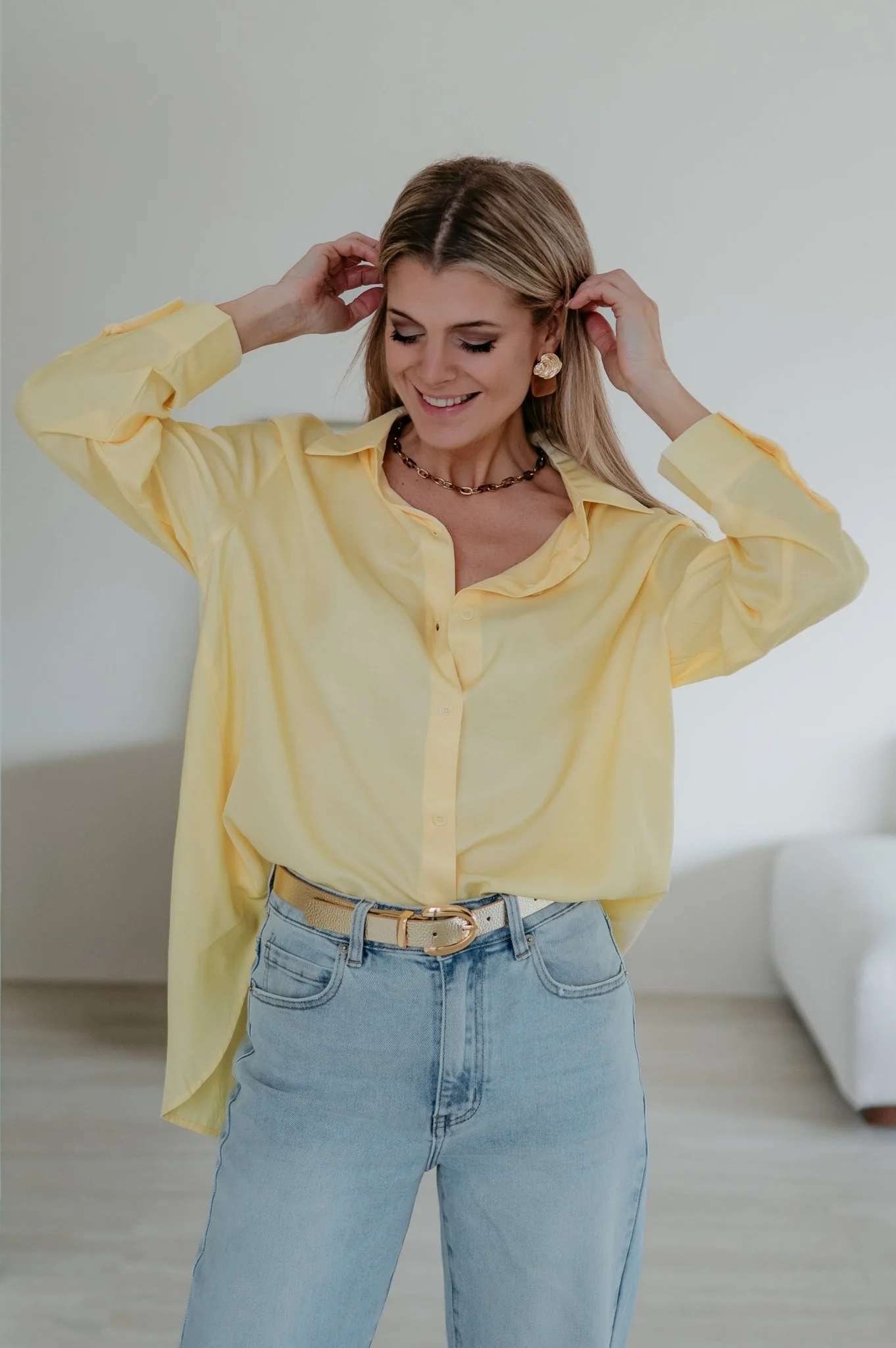 Bileni shirt I Yellow - Image 2