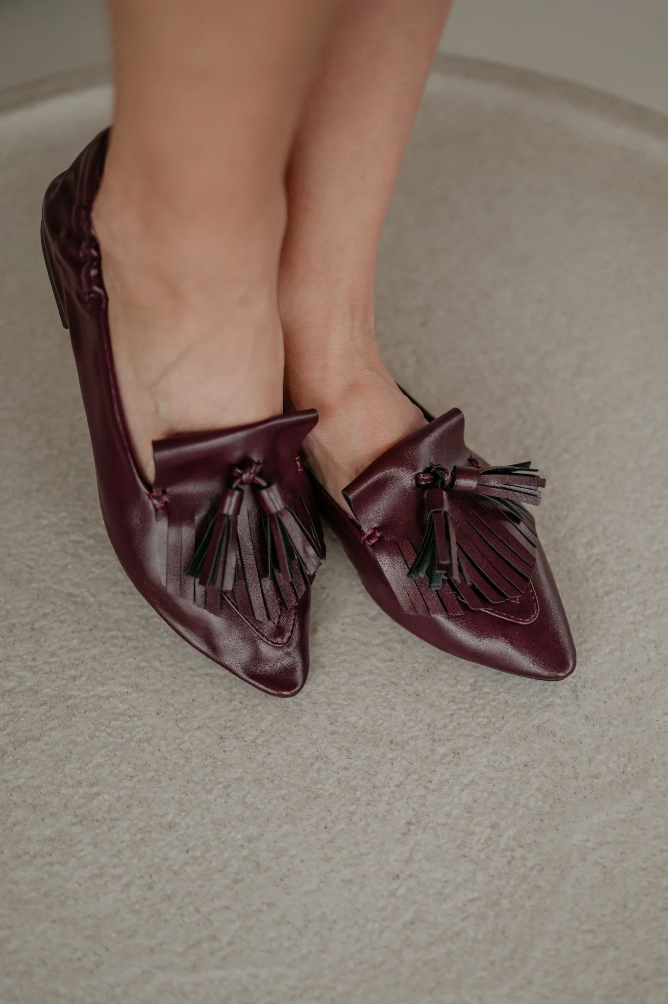 Blide loafers I Bordeaux
