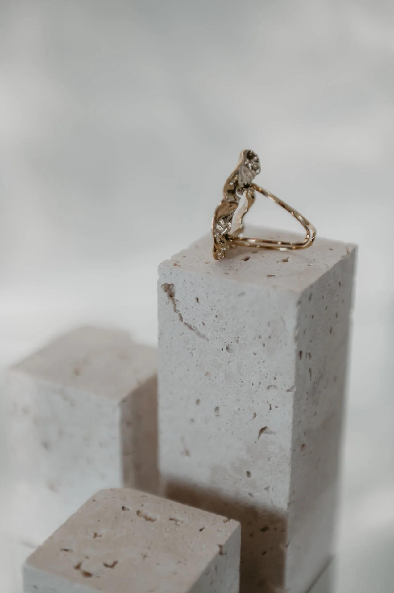 Bone ring I Gold - Image 5