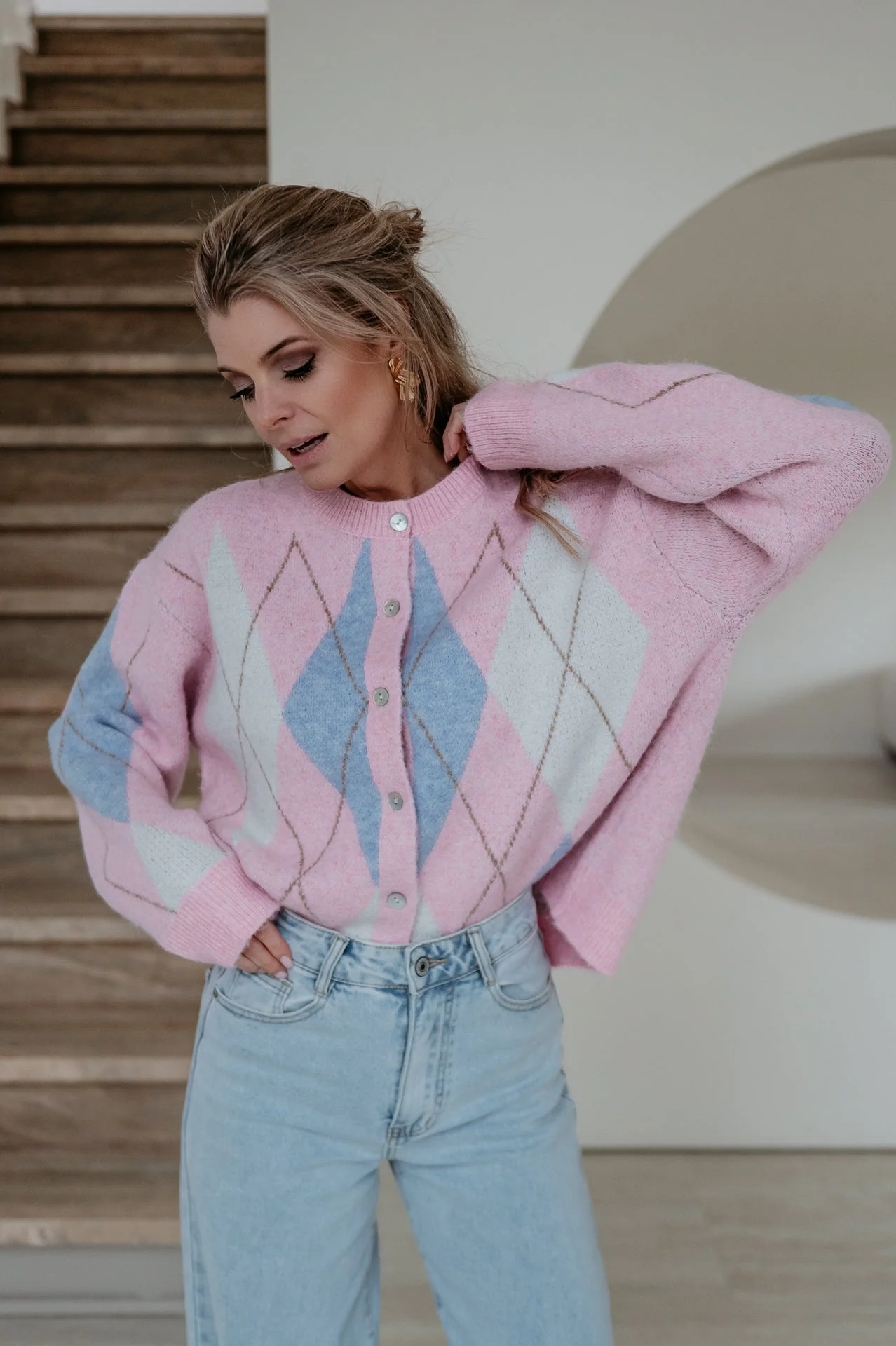 Brileda cardigan I Rose - Image 11