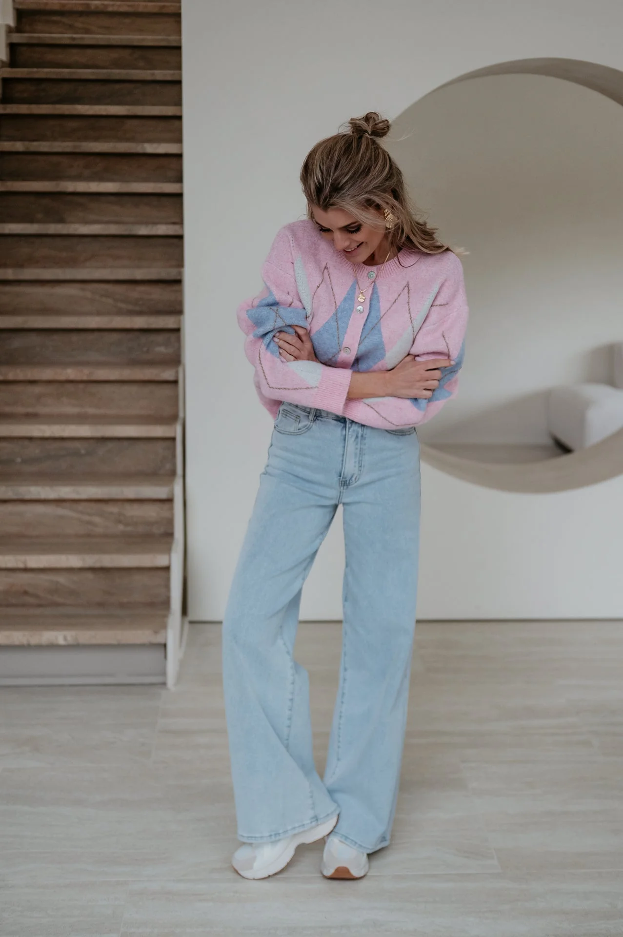Brileda cardigan I Rose - Image 4