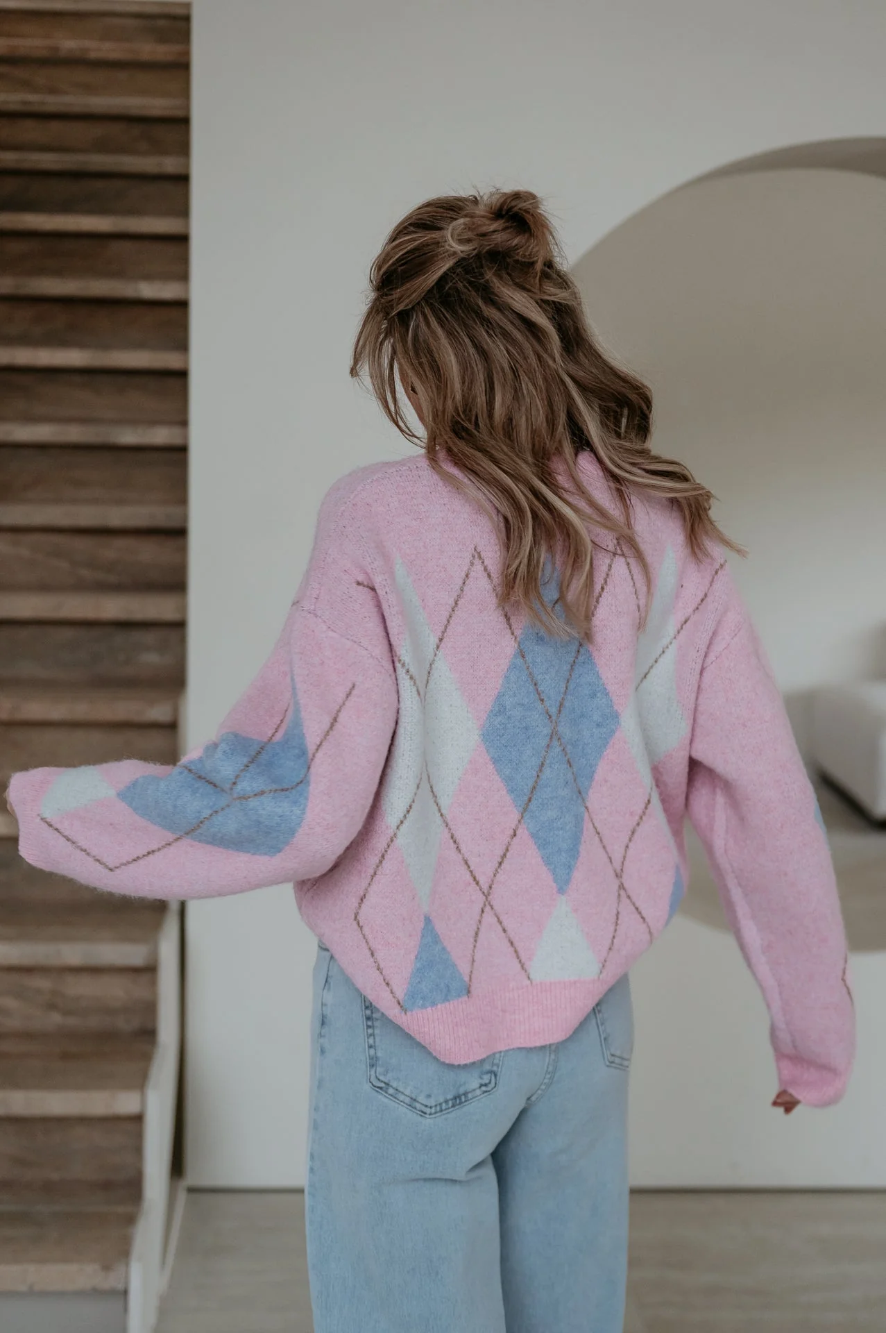 Brileda cardigan I Rose - Image 5