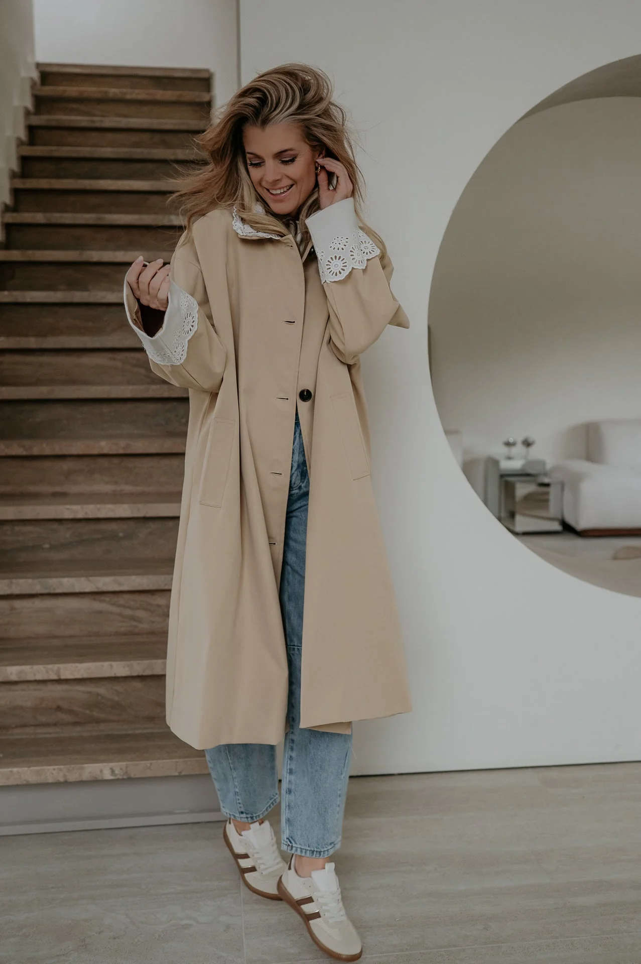 Brise coat I Beige - Image 3