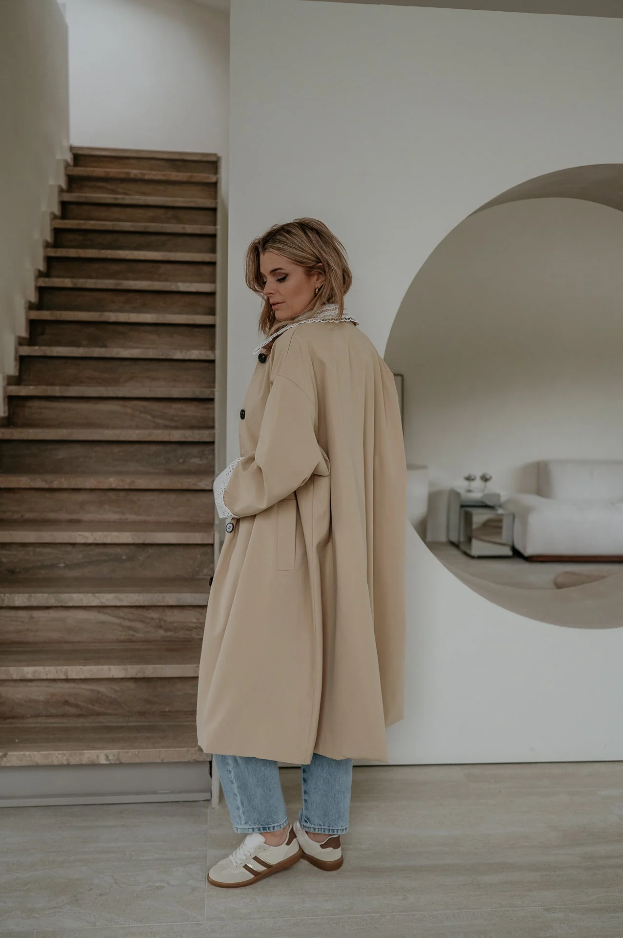 Brise coat I Beige - Image 5