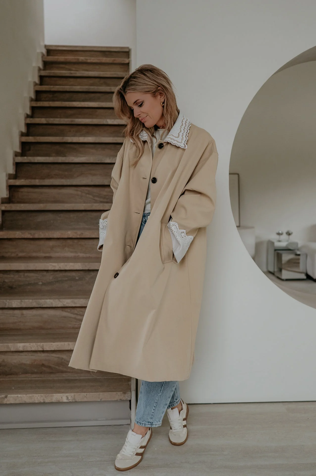 Brise coat I Beige - Image 6