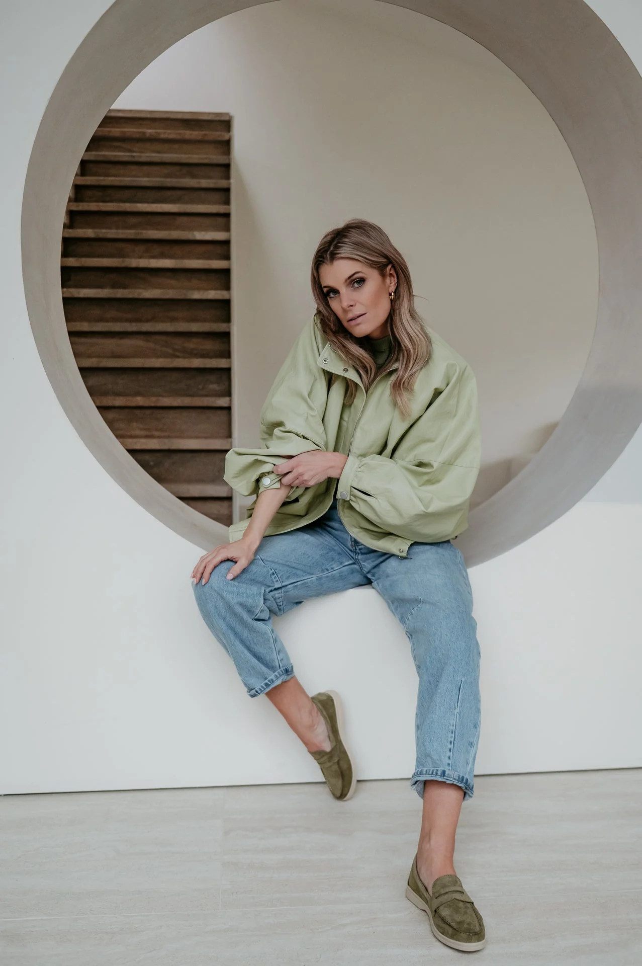 Brume jacket I Olive - Image 10