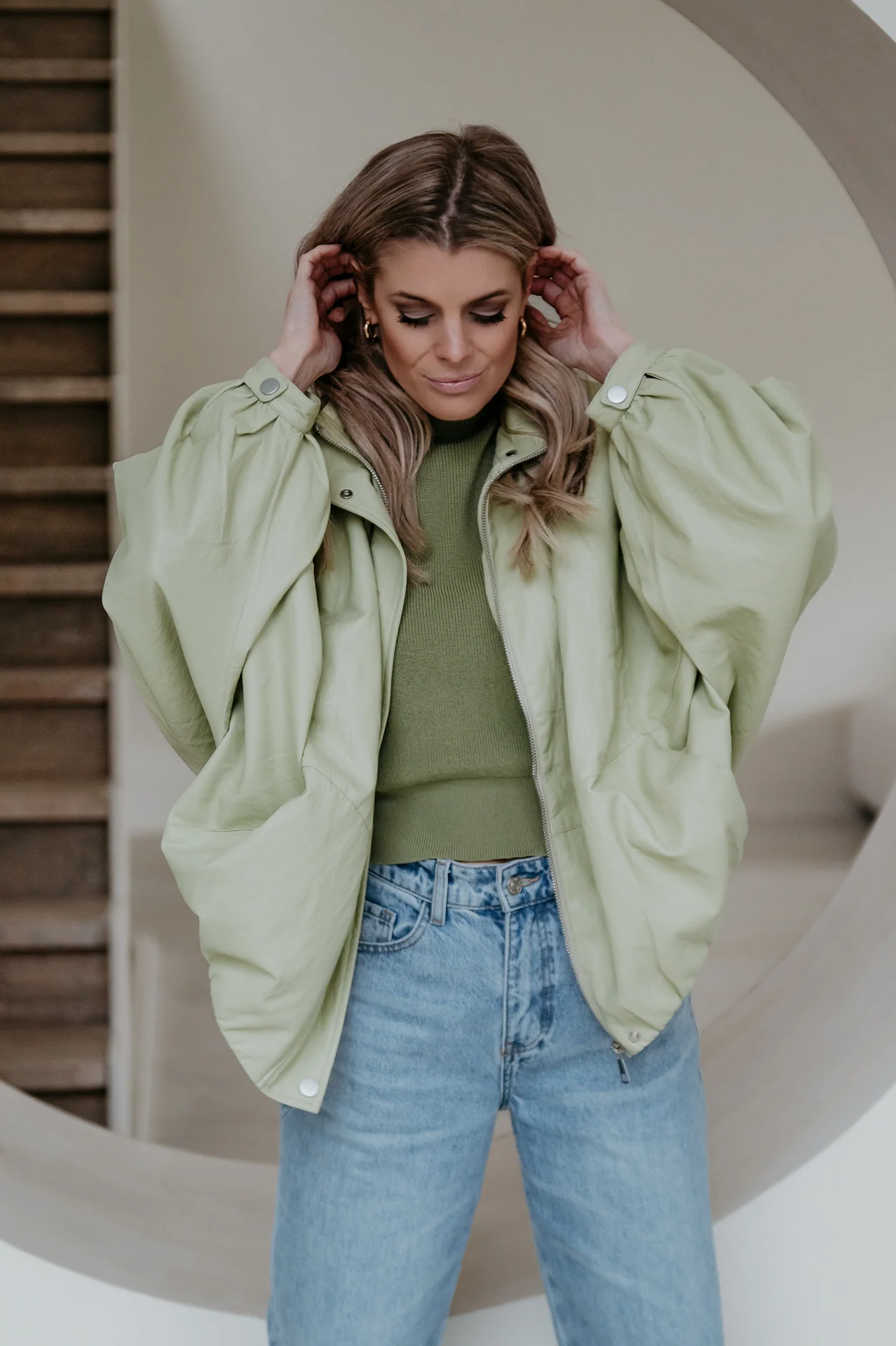 Brume jacket I Olive - Image 11