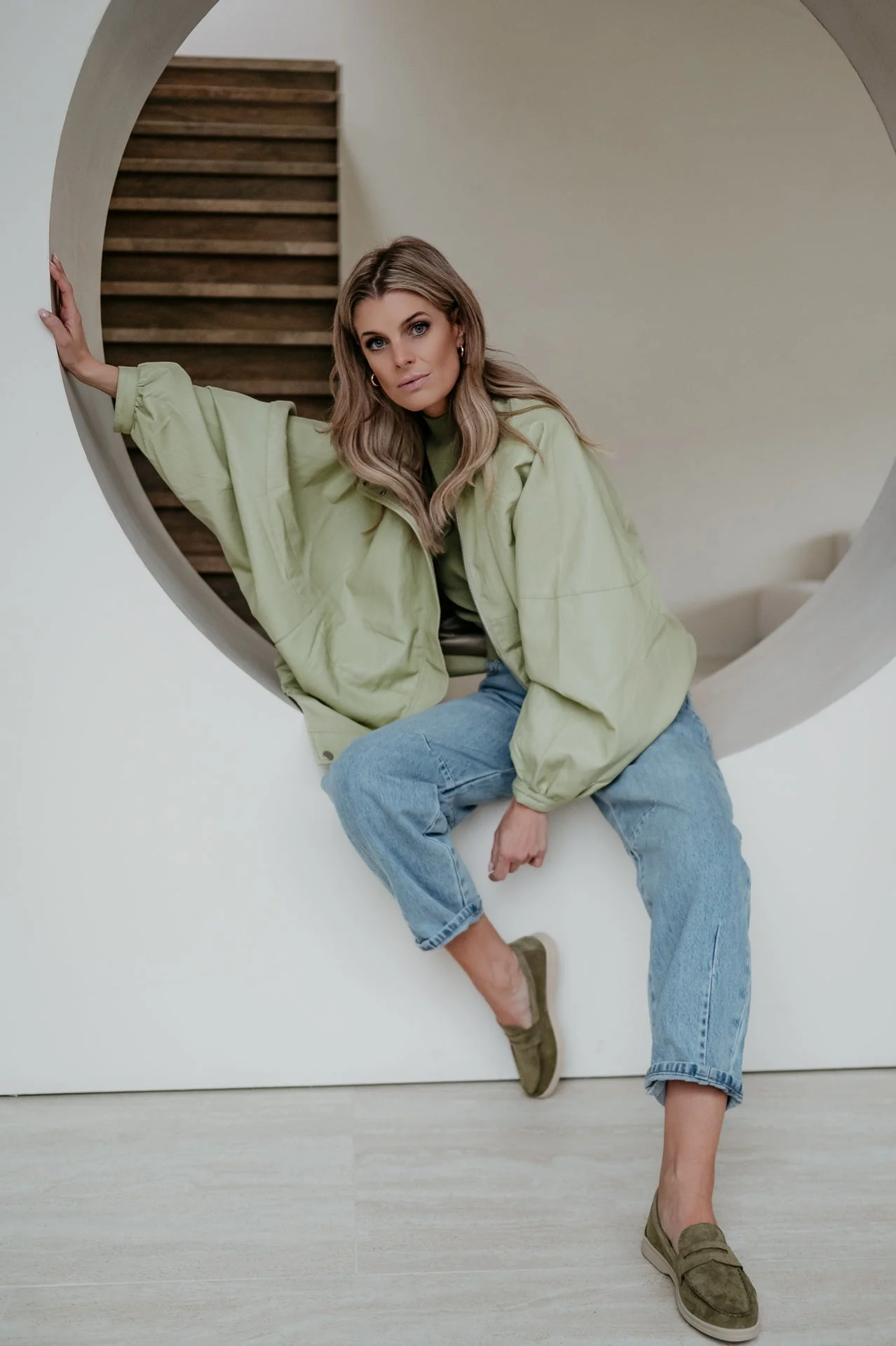 Brume jacket I Olive - Image 2