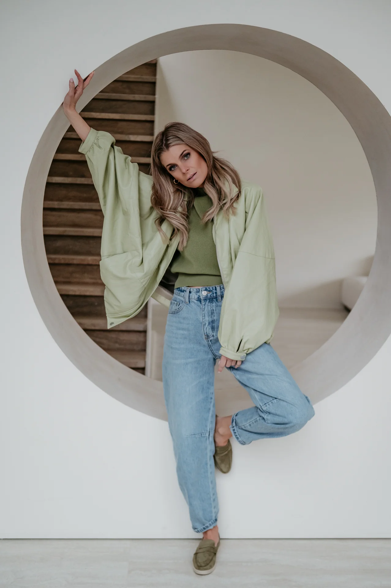 Brume jacket I Olive - Image 3