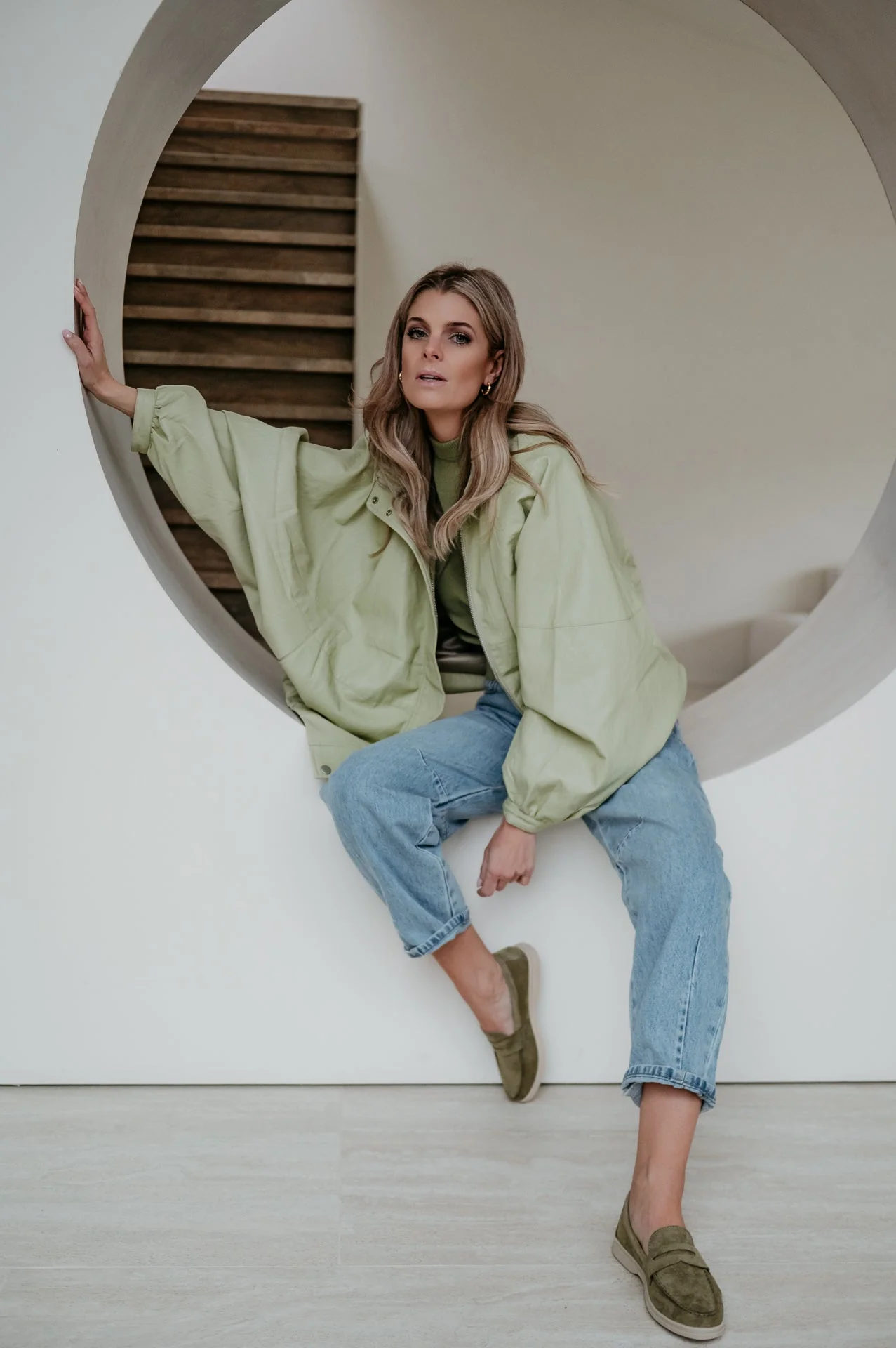 Brume jacket I Olive - Image 8