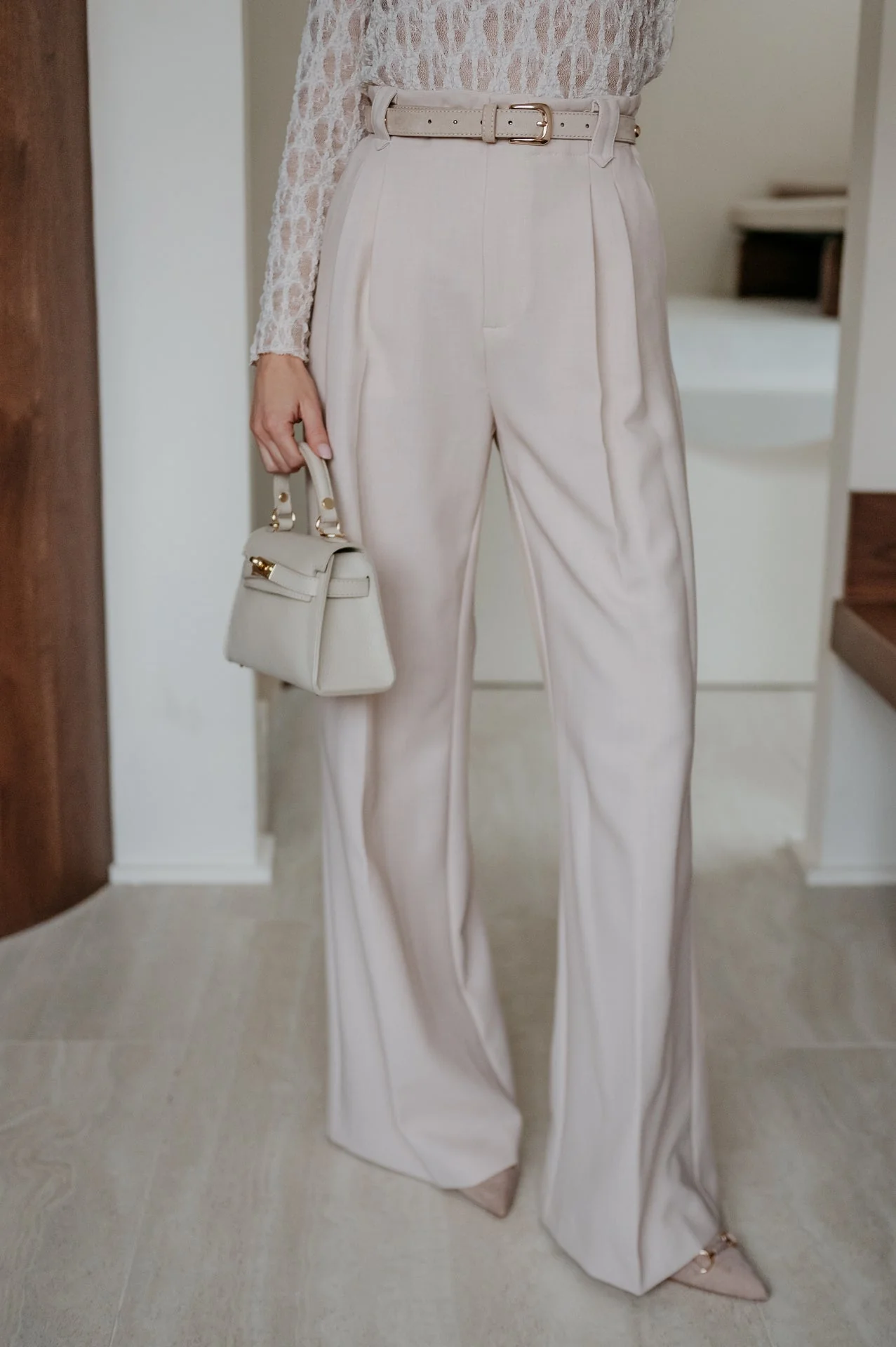 Buongi trousers I Beige - Image 2