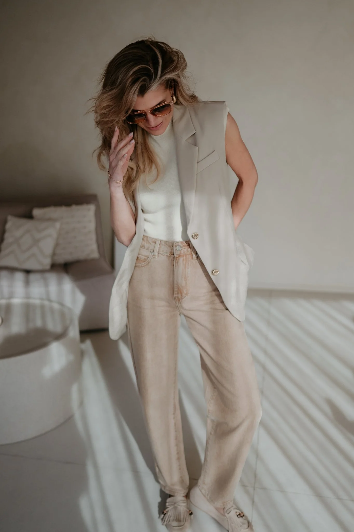 Cante blazer I Beige - Image 2
