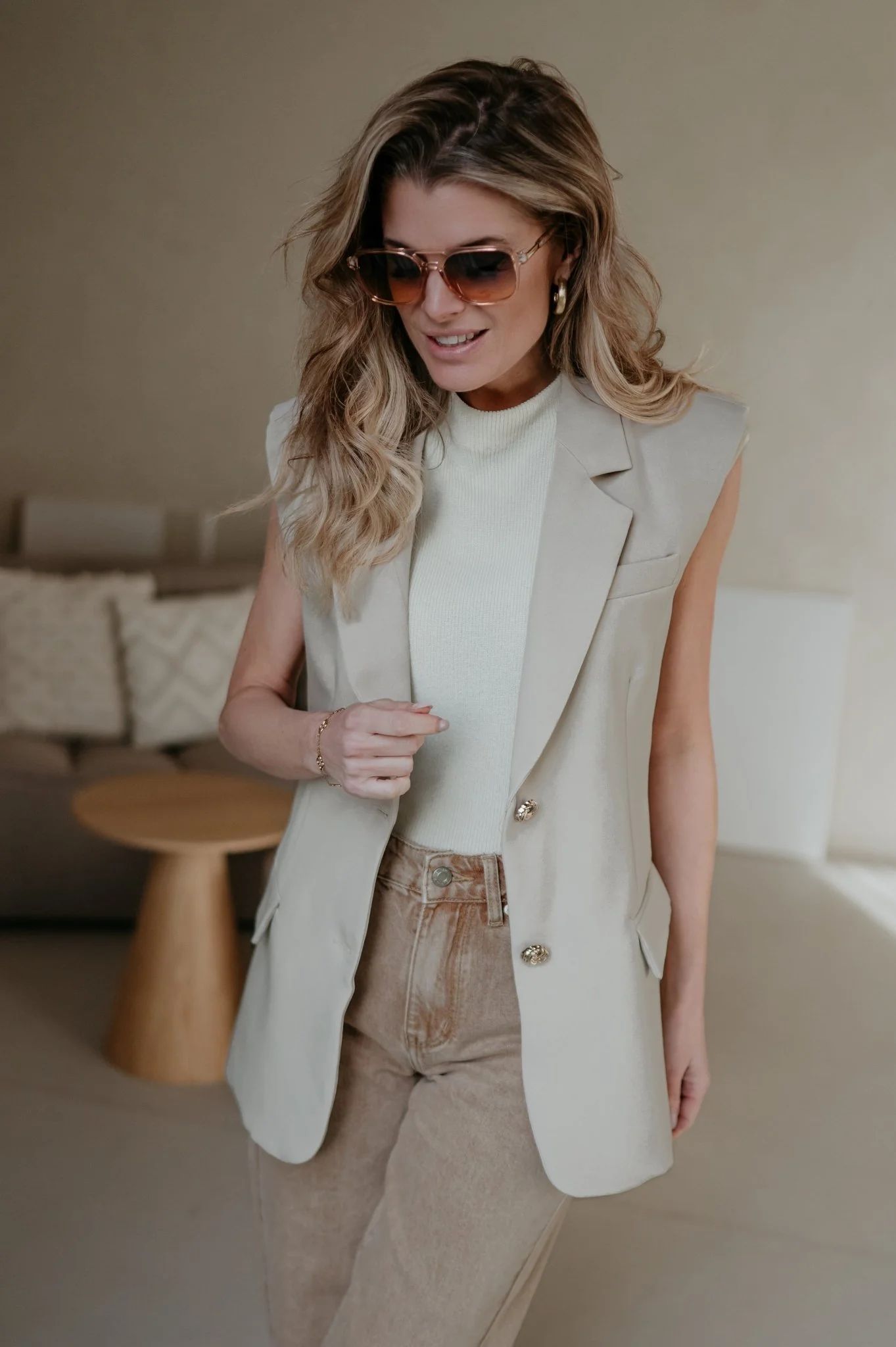 Cante blazer I Beige - Image 3