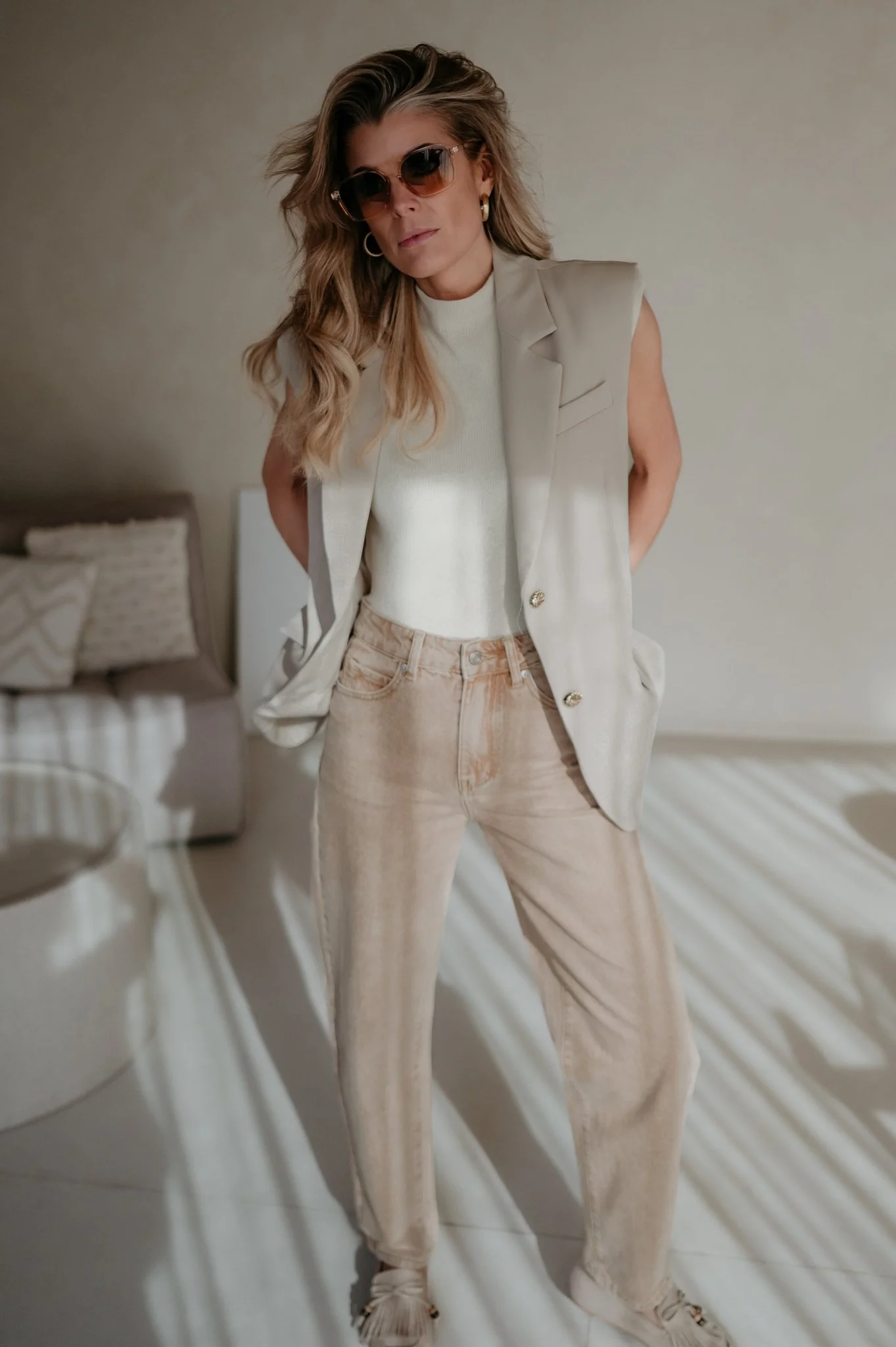 Cante blazer I Beige - Image 5