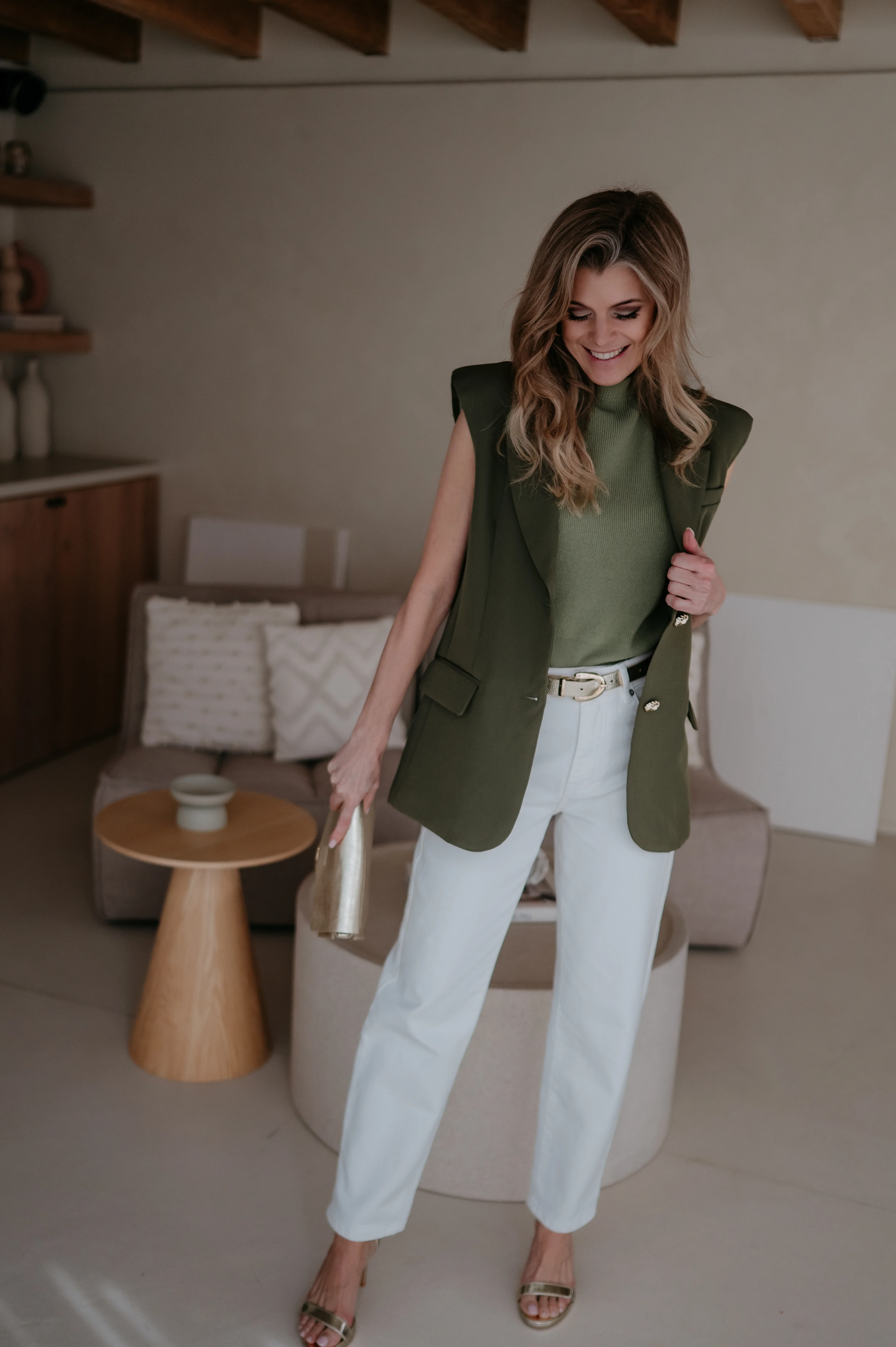 Cante blazer I Khaki - Image 6