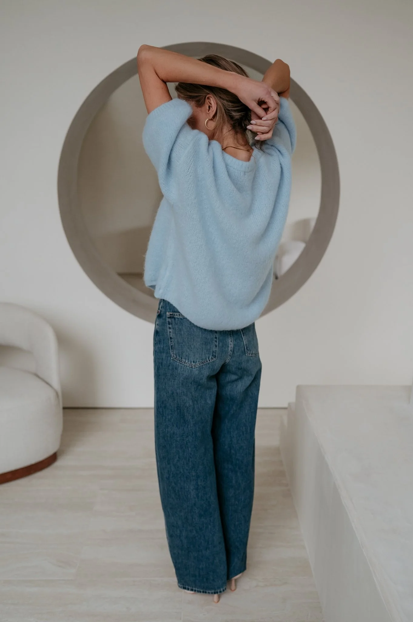 Capelo knit I Blue - Image 10