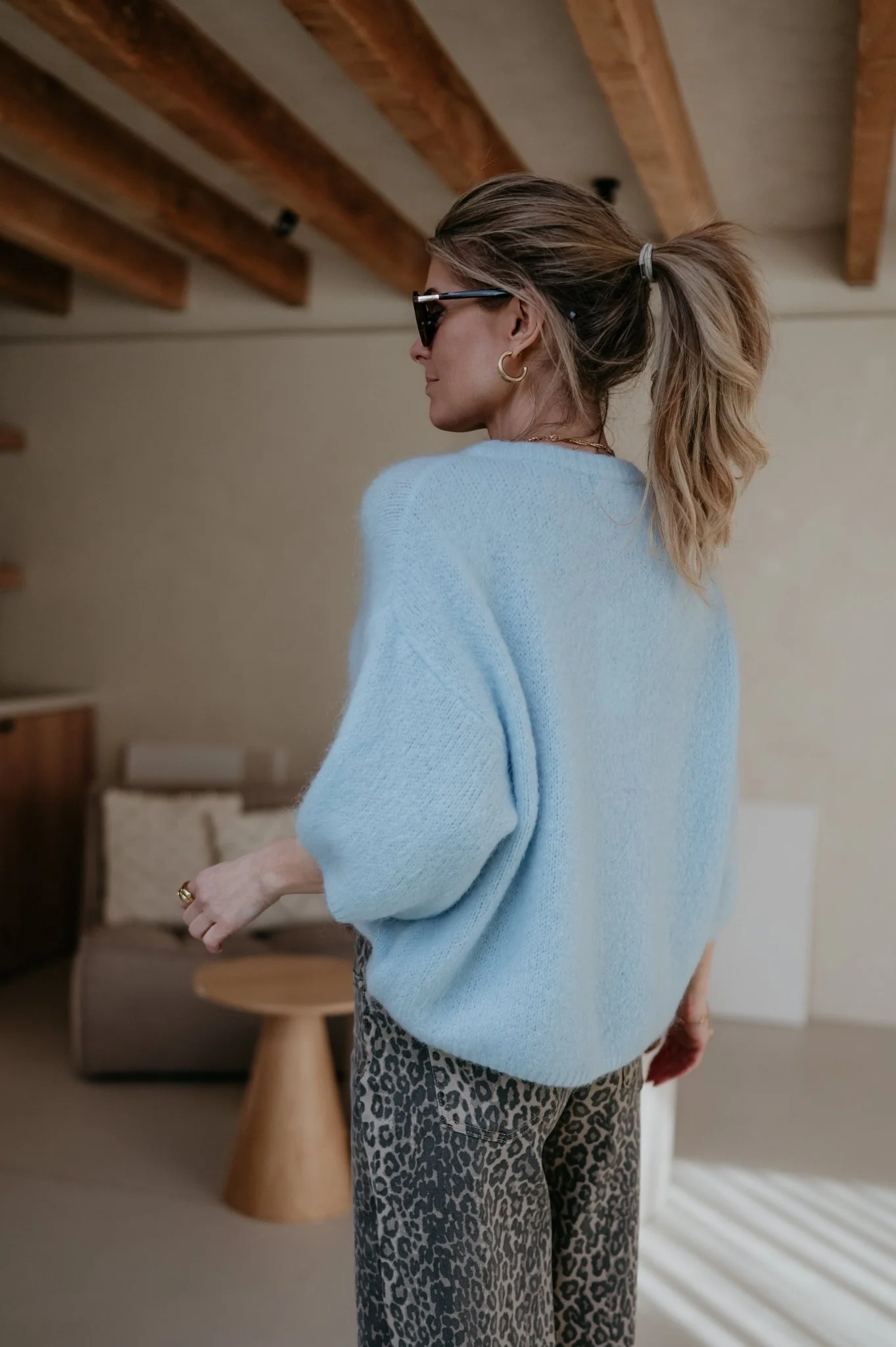 Capelo knit I Blue - Image 2
