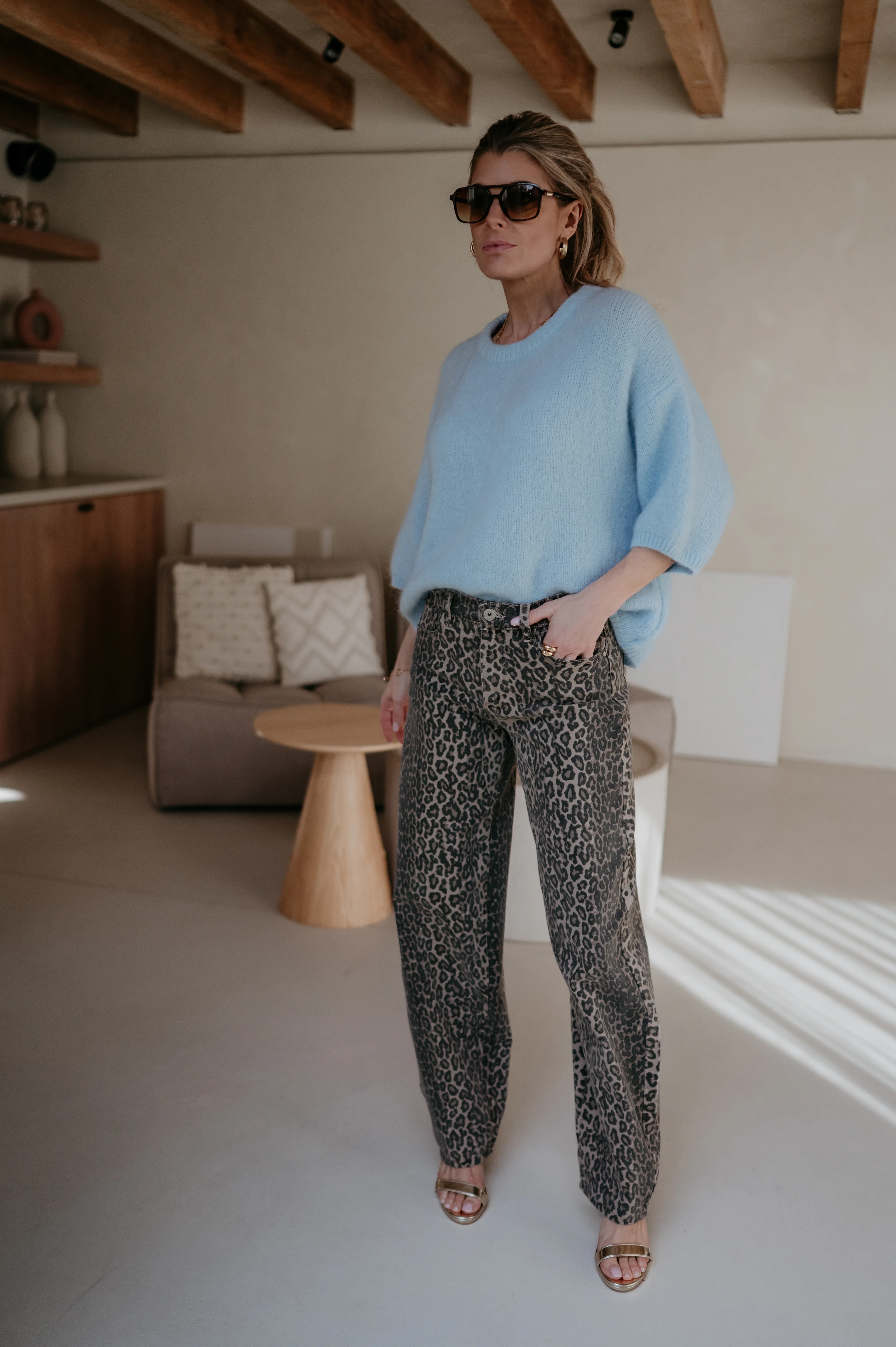 Capelo knit I Blue - Image 3