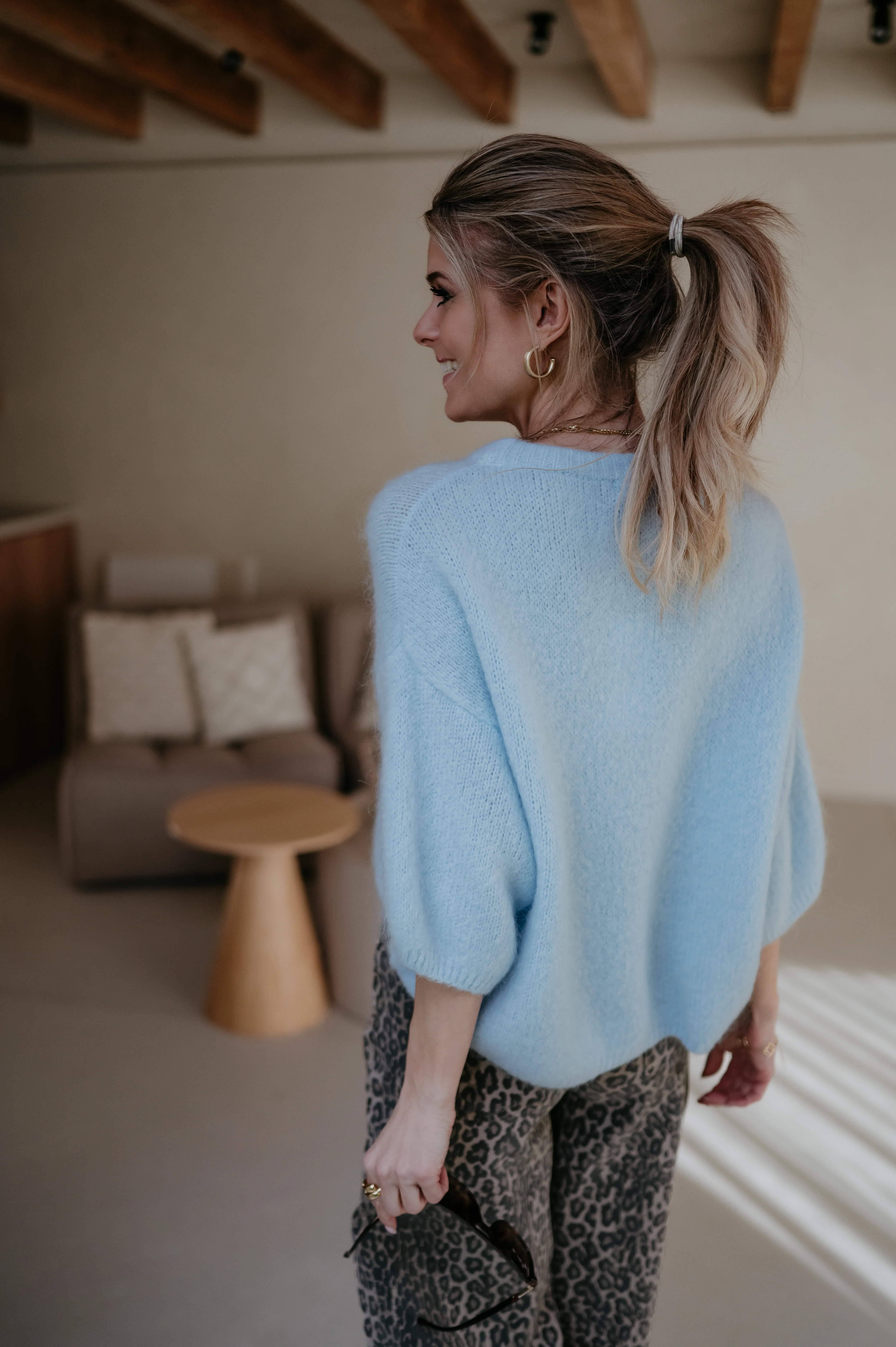 Capelo knit I Blue - Image 4