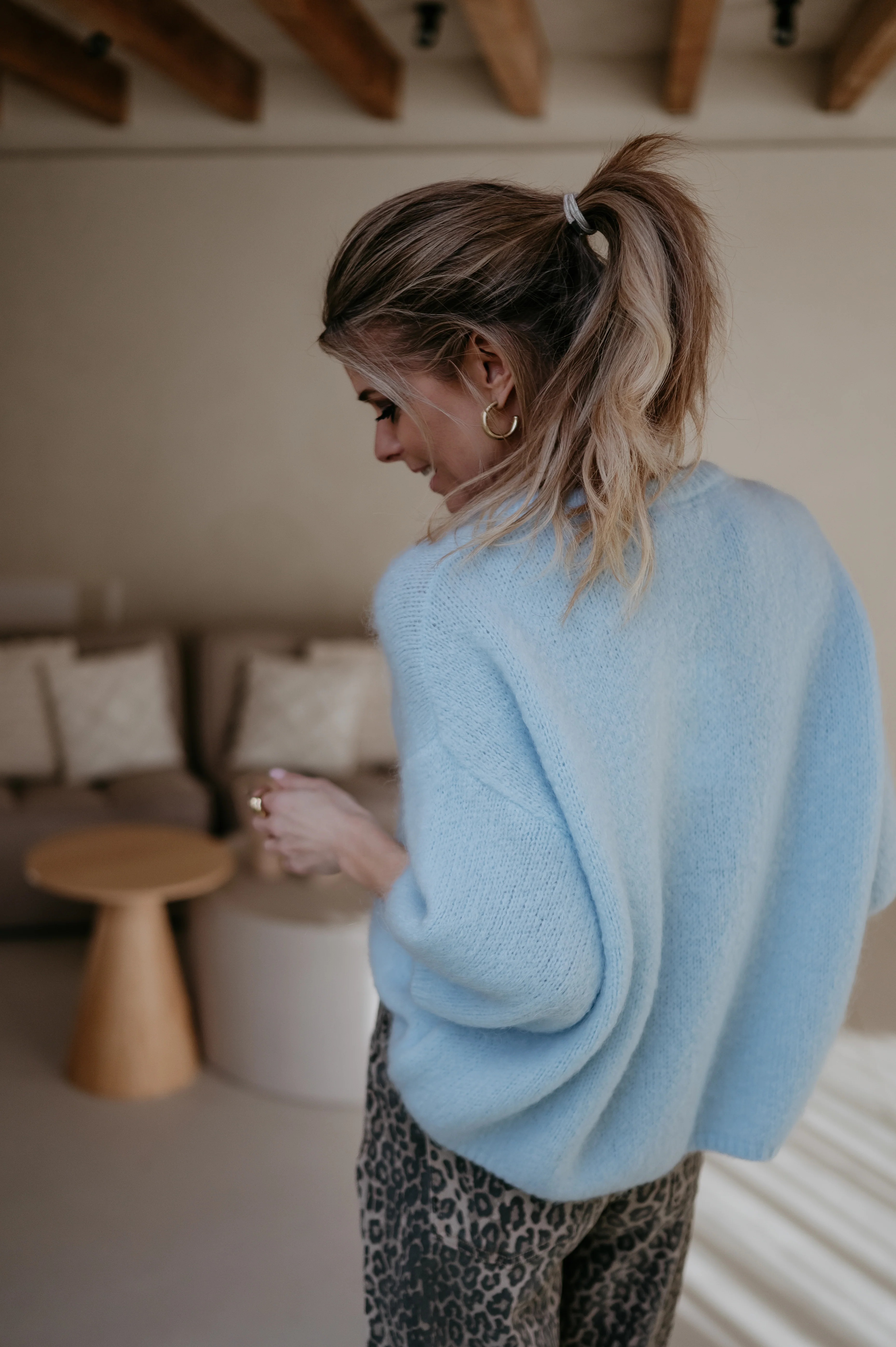 Capelo knit I Blue - Image 6