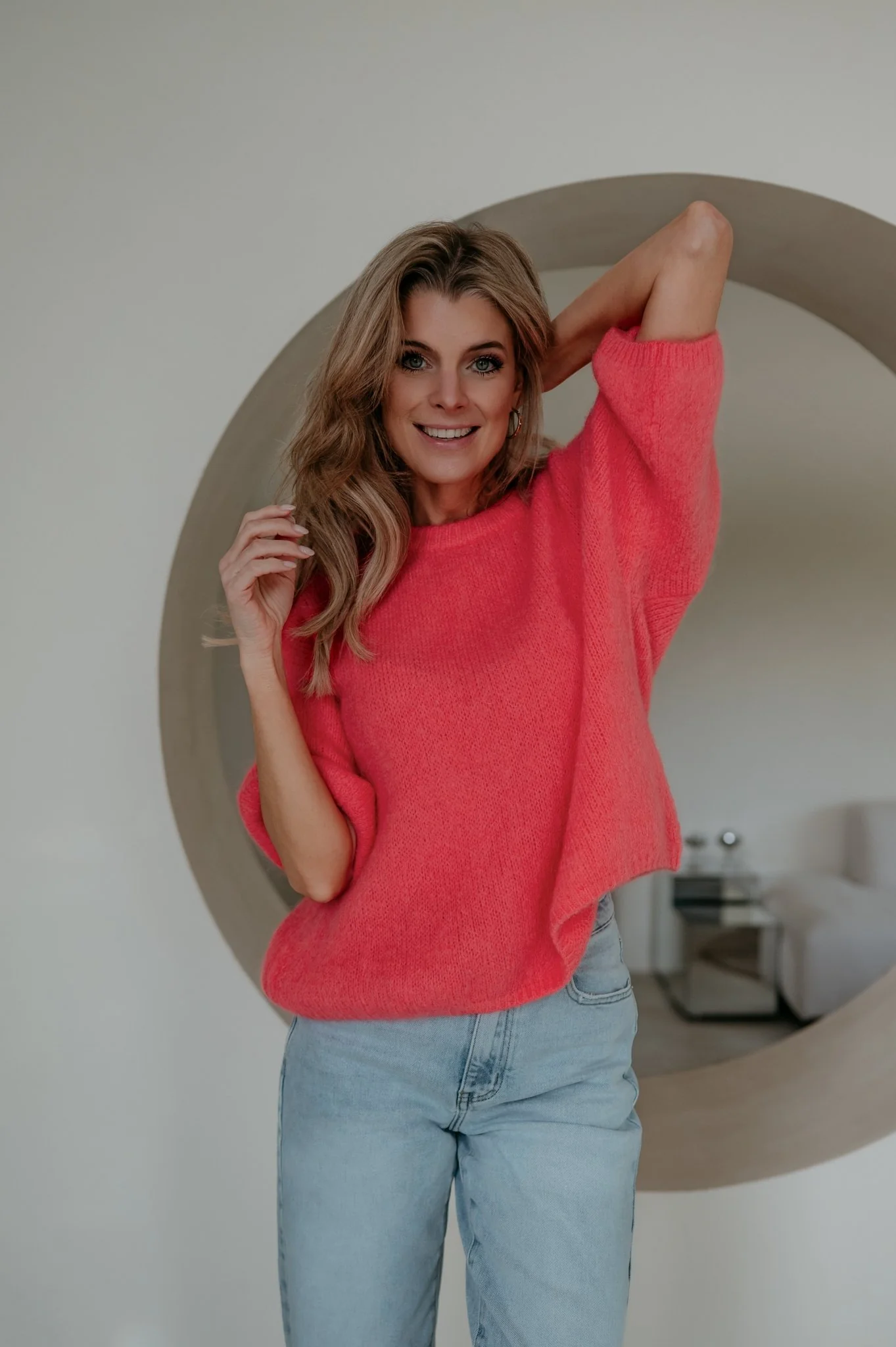 Capelo knit I Coral