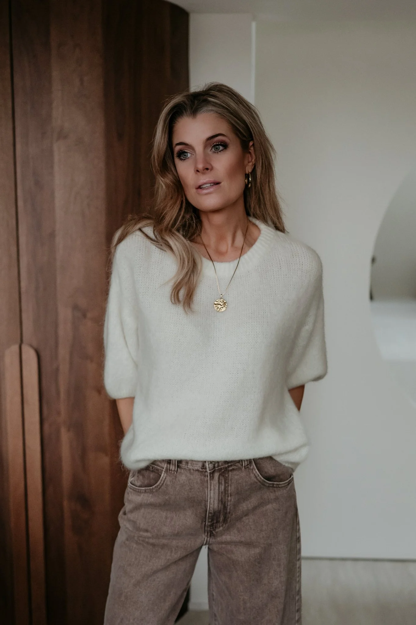 Capelo knit I Ecru - Image 4