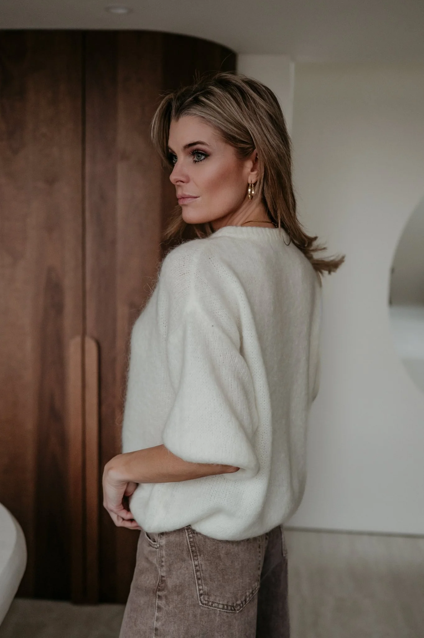 Capelo knit I Ecru - Image 7