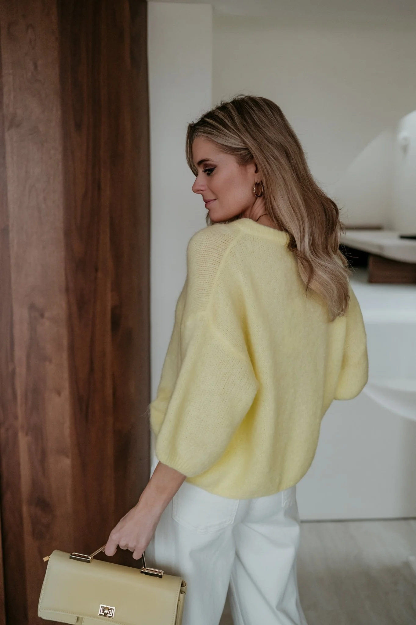 Capelo knit I Yellow - Image 7